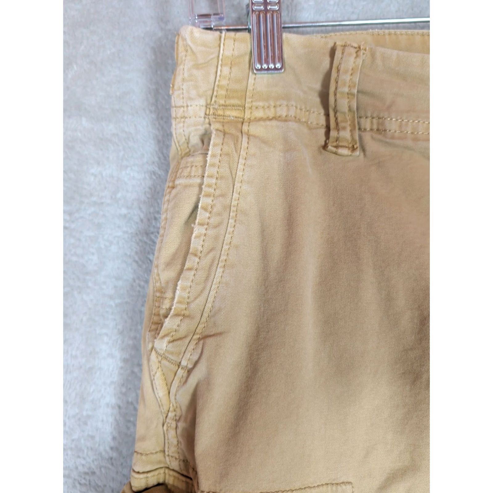 American Eagle Outfitters AMERICAN EAGLE Cargo shorts Mens Sz 26 Kahaki Tan Casual Flex Next Level Size US 26 / EU 42 - 3 Thumbnail