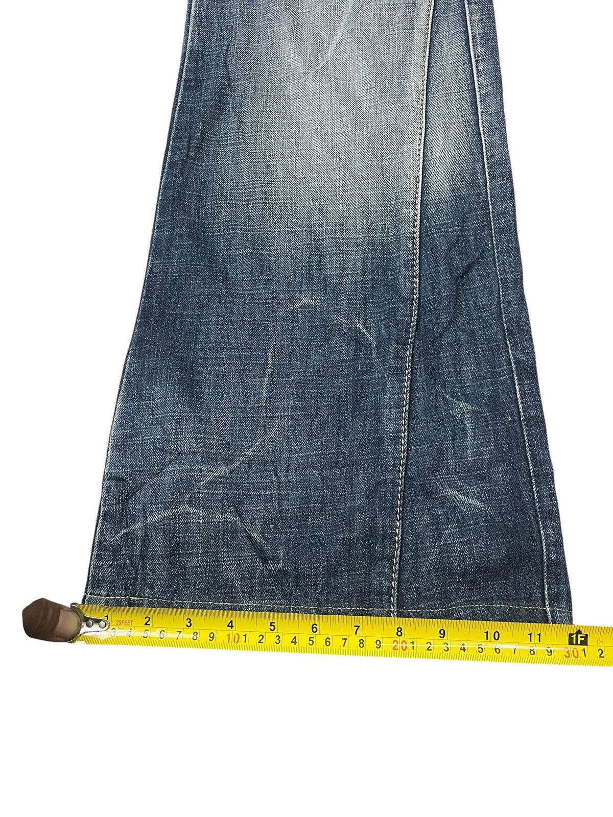Marithe + Francois Girbaud Vintage Marithe+Francois Girbaud Flare Jeans Streetwear Size US 31 - 9 Thumbnail
