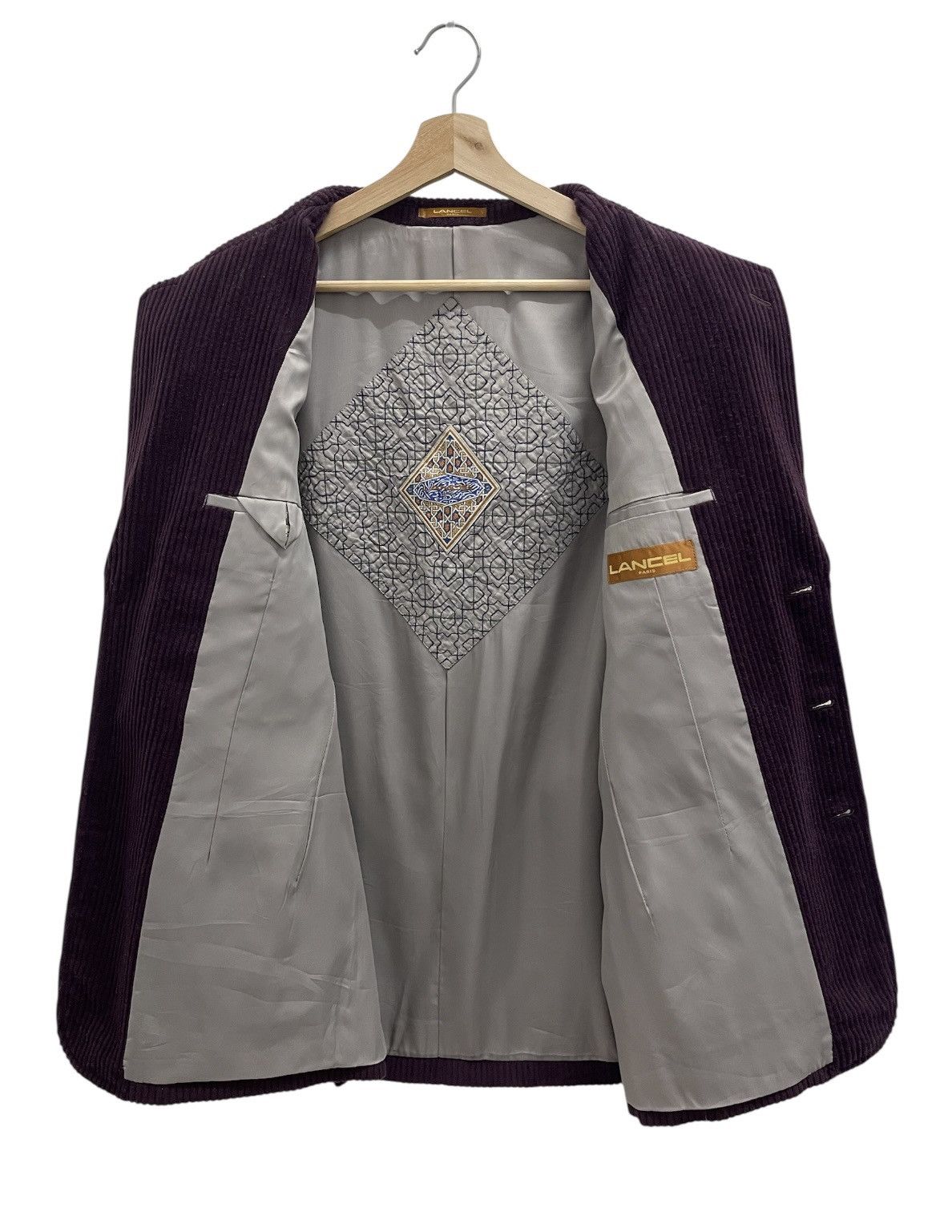 Lancel Lancel Corduroy 4 Pocket Button Blazers Coat Size 46R - 1 Thumbnail