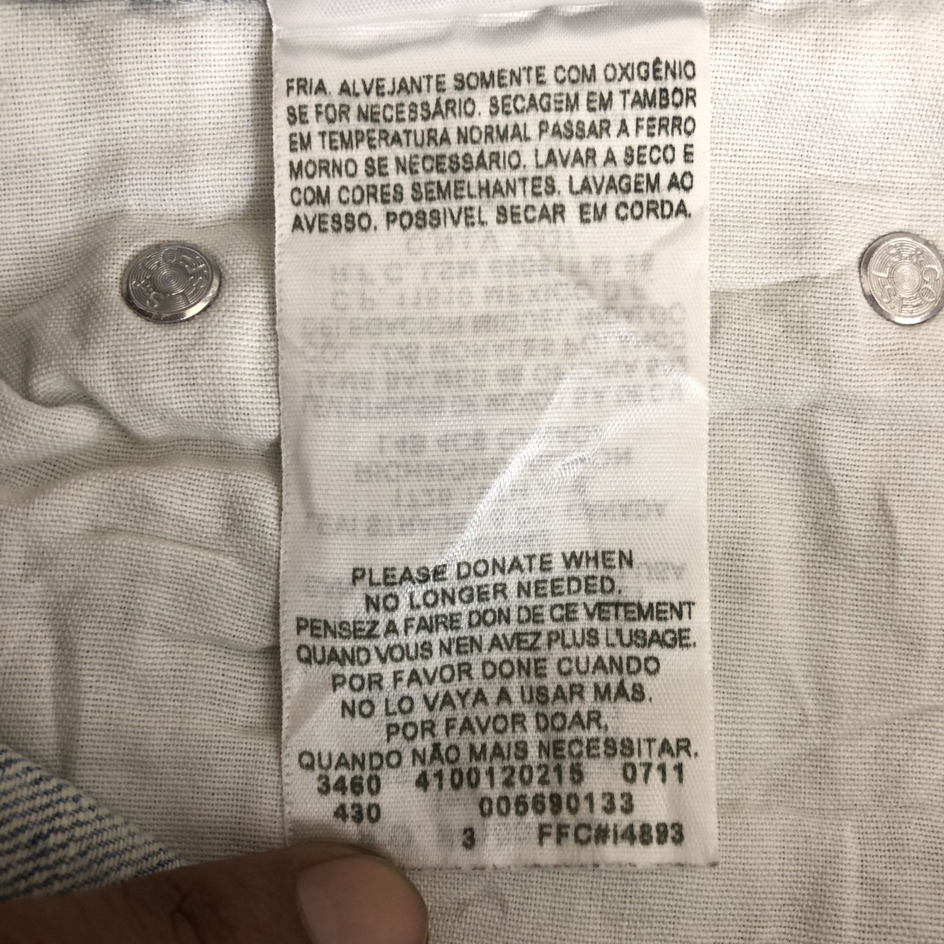 Levi's Vintage Levis 569 Faded Baggy Jeans Levi's Light Wash Denim Size US 32 / EU 48 - 10 Thumbnail