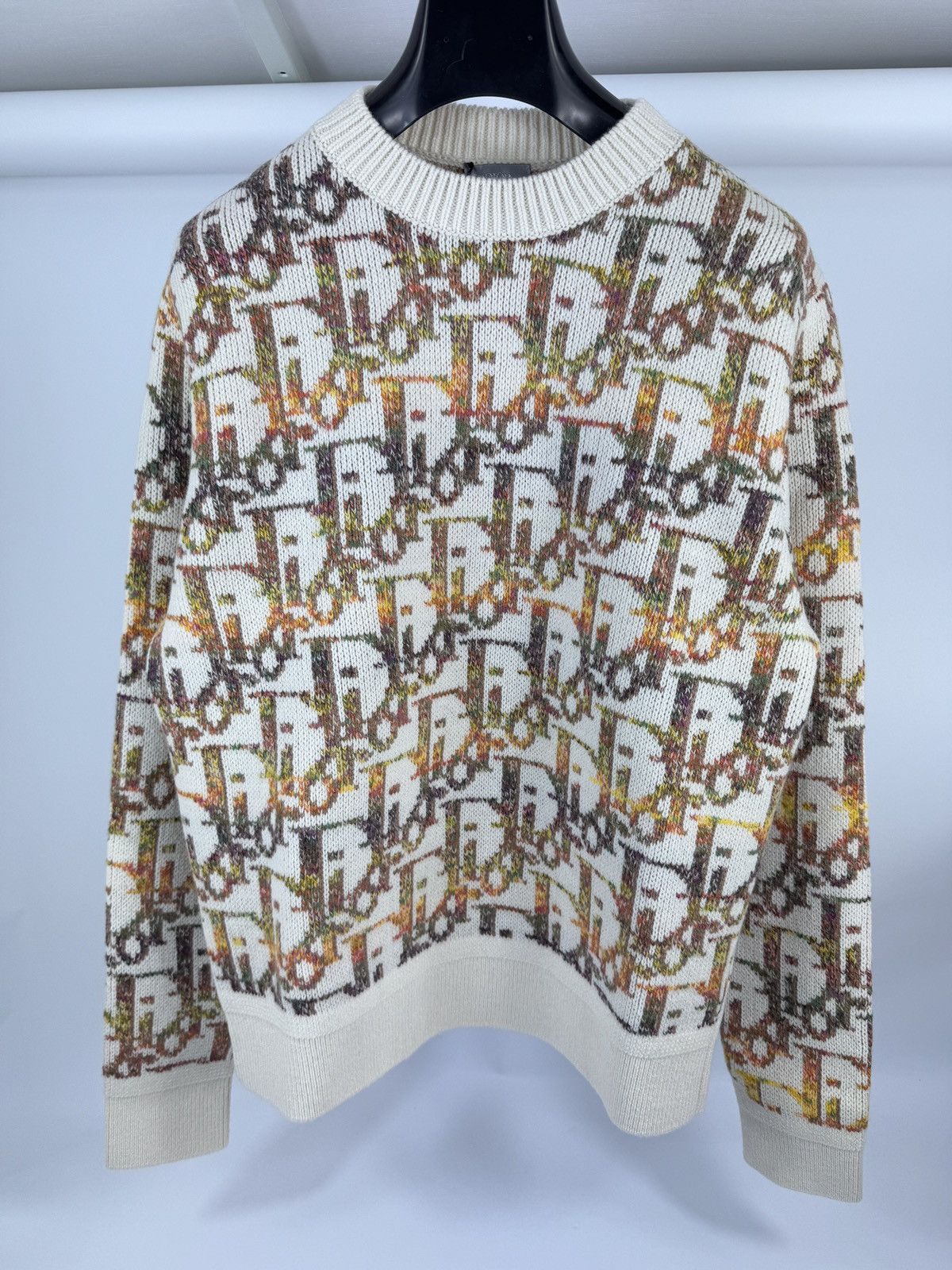 Dior DIOR PRINT KNIT JUMPER Size US M / EU 48-50 / 2 - 1 Thumbnail