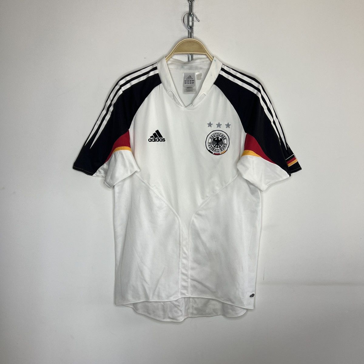 Adidas × Vintage VINTAGE 90S ADIDAS GERMANY JERSEY SOCCER FOOTBALL BLOKE CORE Size US M / EU 48-50 / 2 - 1 Thumbnail