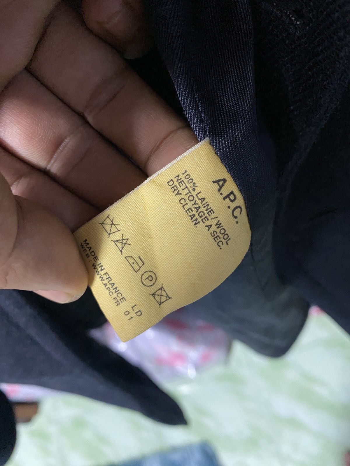 A.P.C. APC PEACOAT JACKET black France Size US S / EU 44-46 / 1 - 6 Thumbnail