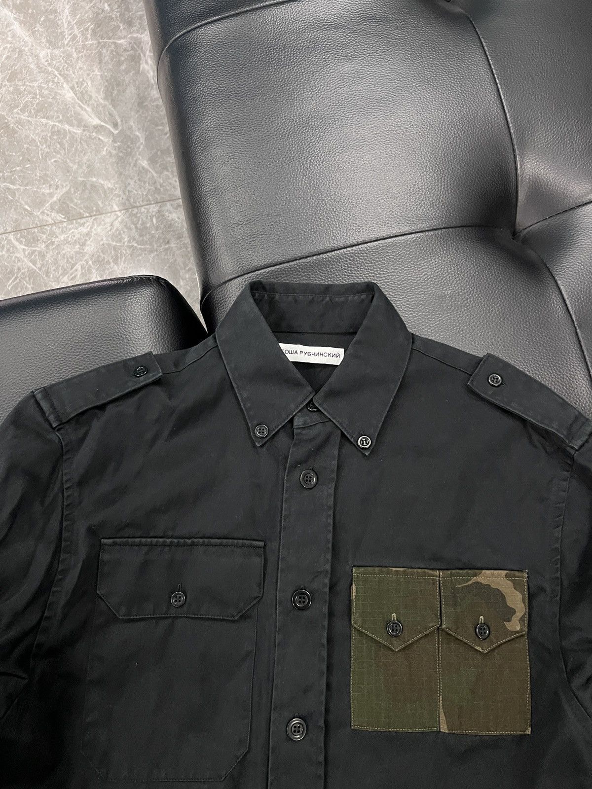 Gosha Rubchinskiy Gosha Rubchinskiy FW18 Camouflage Pocket Military Jacket Size US S / EU 44-46 / 1 - 6 Thumbnail