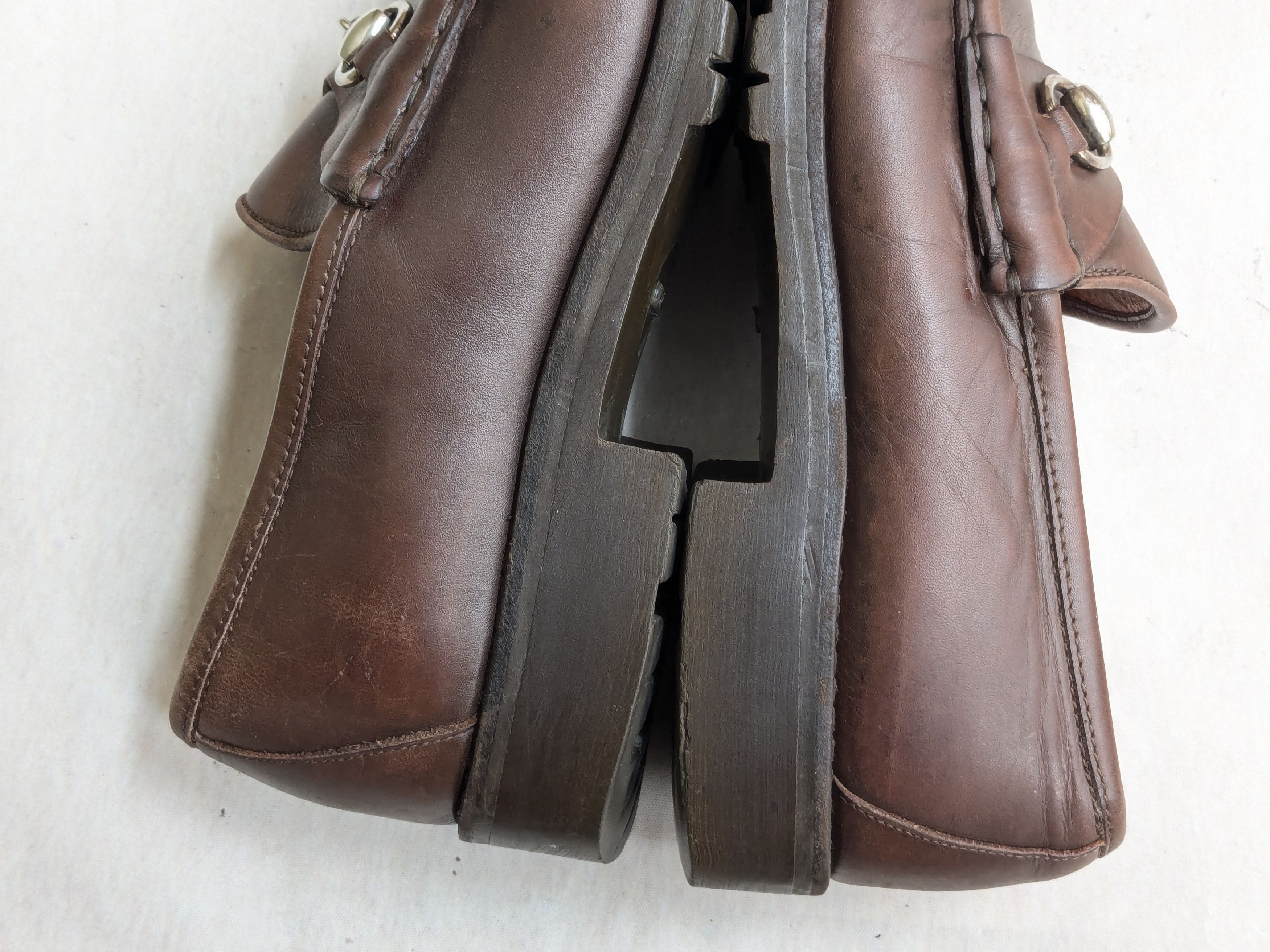 Gucci Gucci Horsebit Loafers Brown Leather 9 D Slip On Size US 9 / EU 42 - 10 Thumbnail