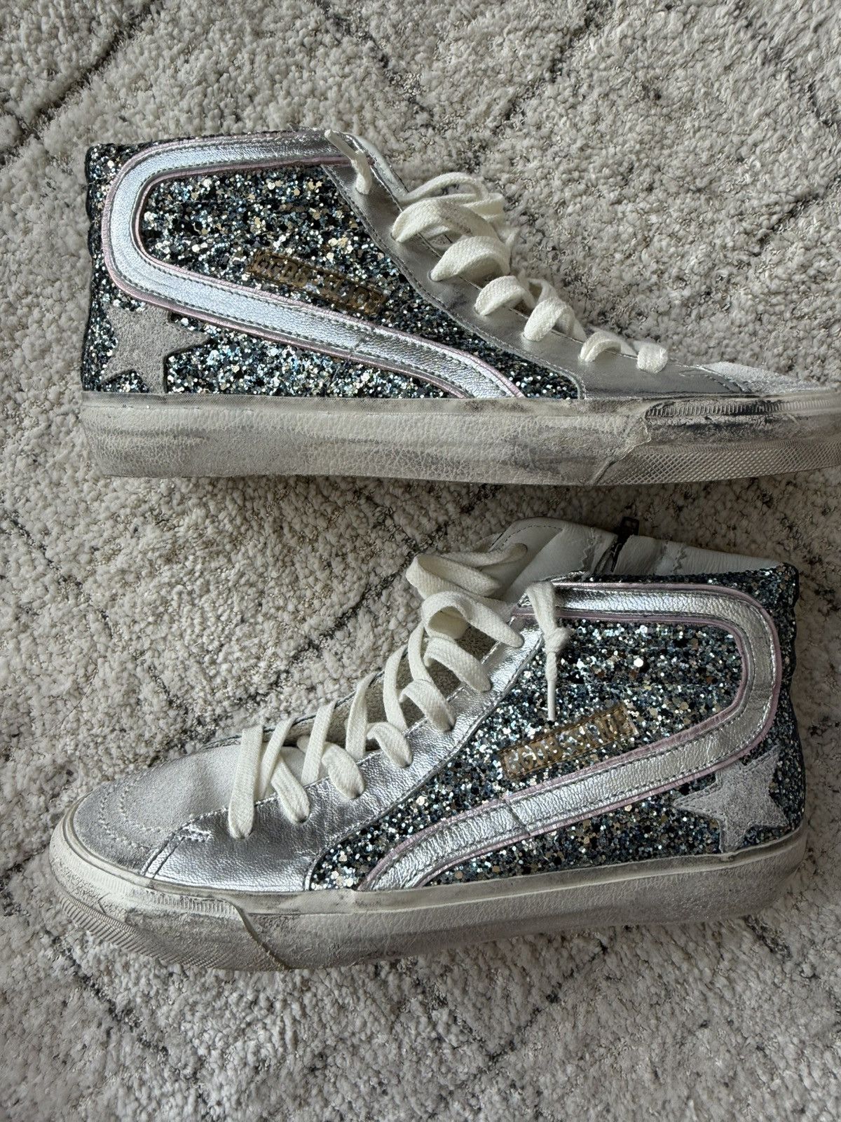 Golden Goose Golden Goose Glitter Slide Size US 9 / IT 39 - 7 Thumbnail