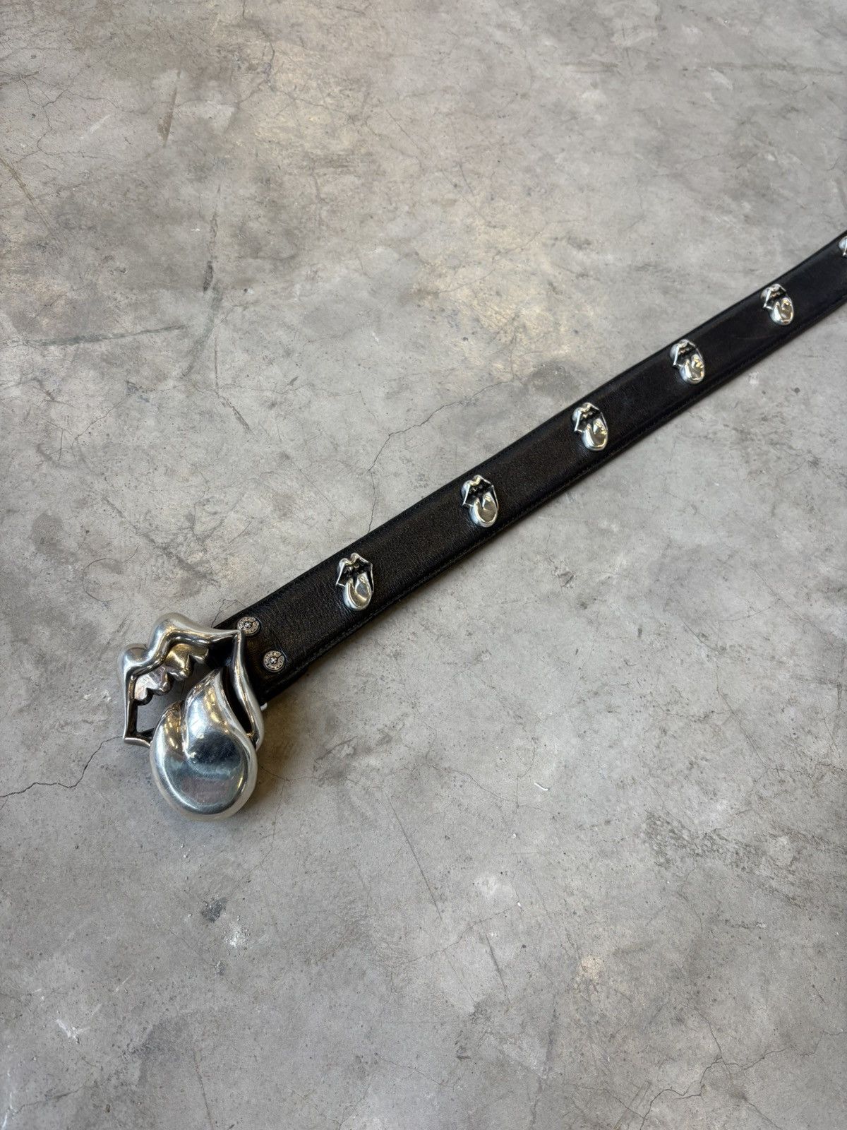 Chrome Hearts Chrome hearts Rolling Stones belt Size 34 - 1 Thumbnail