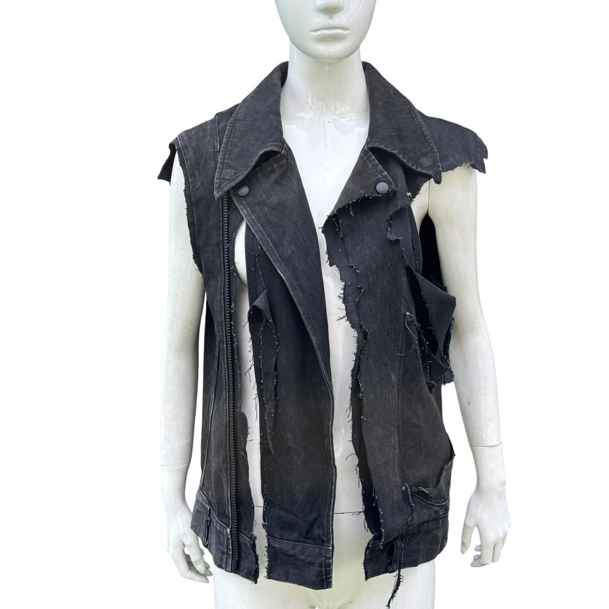 RUDE GALLERY Vintage Rude Gallery Black Distressed Thrashed Punk Bikers Size US M / EU 48-50 / 2 - 1 Thumbnail