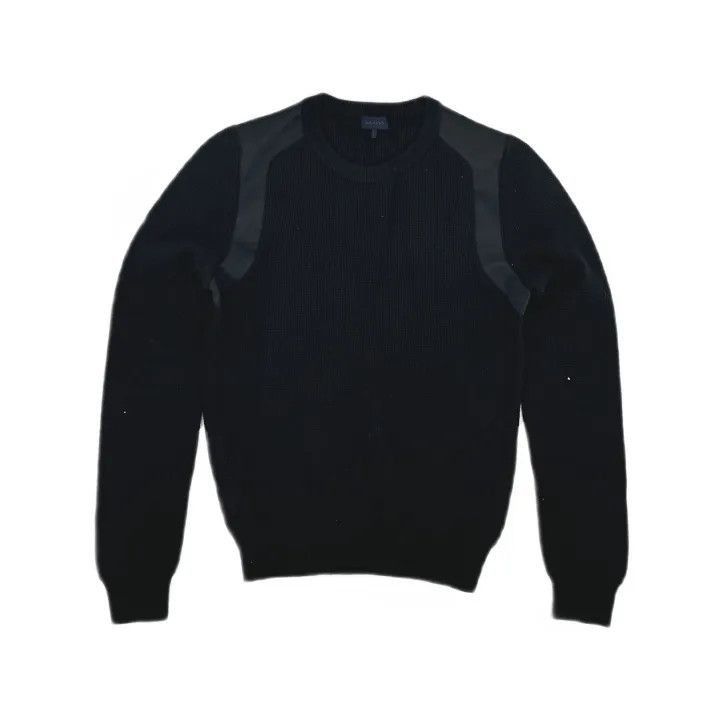 Lanvin Lanvin Casual Simple Black Knit Sweater -2508 Size US M / EU 48-50 / 2 - 2 Thumbnail