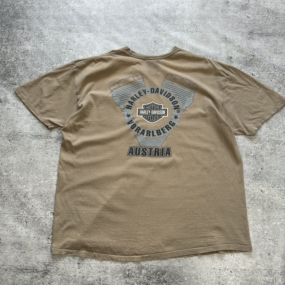 Harley Davidson Harley Davidson Austria T-shirt Beige Men’s Size 2XL Size US XXL / EU 58 / 5 - 10 Thumbnail