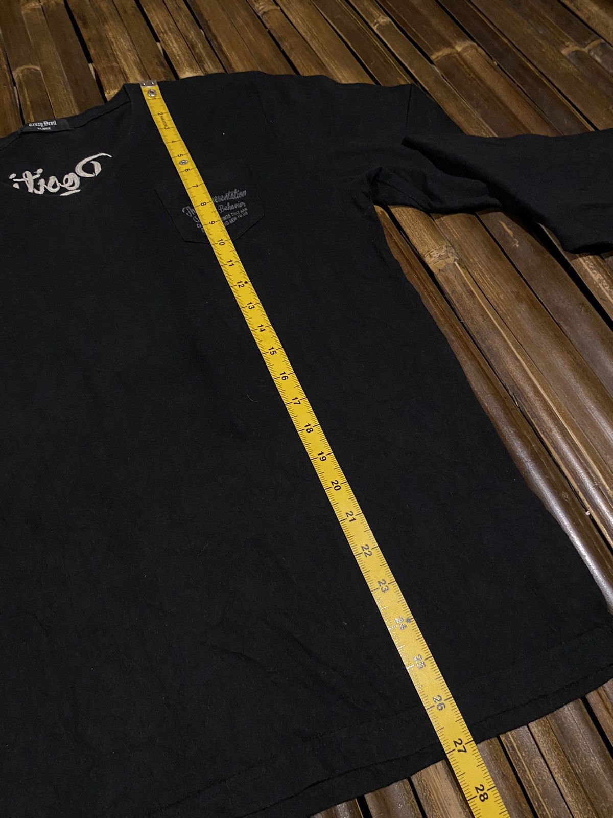 Japanese Brand CRAZY DEVIL IFSIXWASNINE STYLE LONG SLEEVE Size US M / EU 48-50 / 2 - 10 Thumbnail
