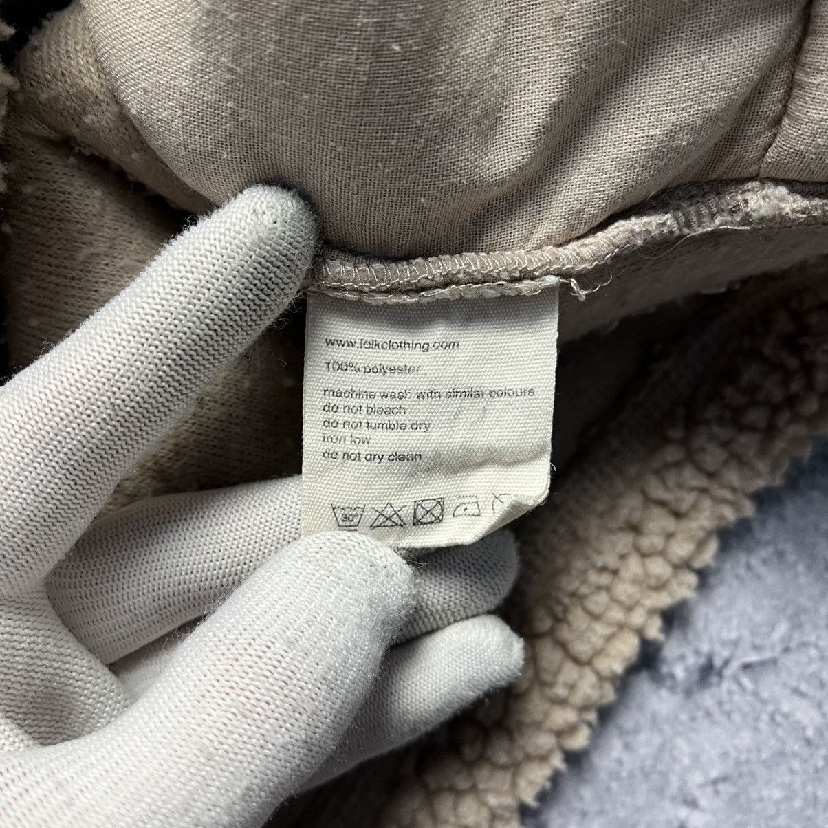 Folk Folk Sherpa Full Zip Fleece Jacket Streetwear Outdoor Size US M / EU 48-50 / 2 - 6 Thumbnail