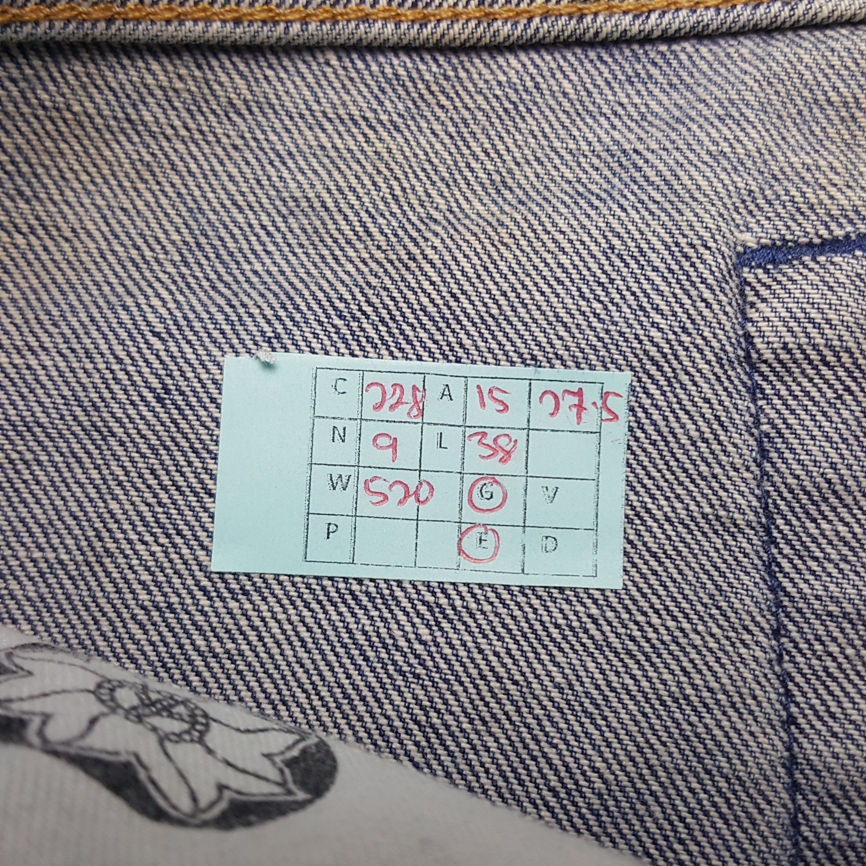 Stussy × Vintage Vintage Stussy Workgear Custom Art Logo Denim Jeans Size US 30 / EU 46 - 13 Thumbnail
