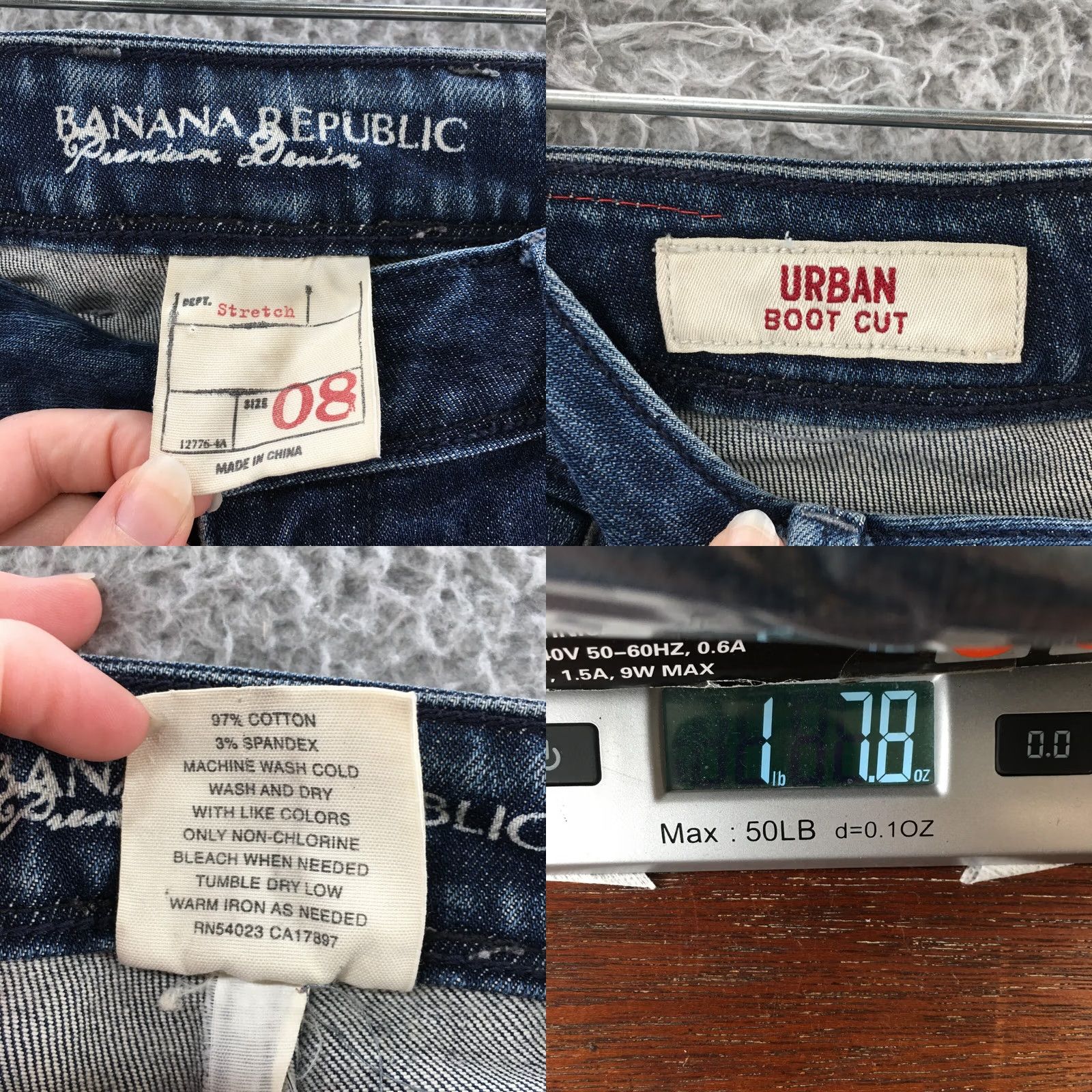 Banana Republic Banana Republic Jeans Womens 8 Bootcut Denim Stretch Blue Denim 32x33 Regular Size 30" / US 8 / IT 44 - 10 Thumbnail