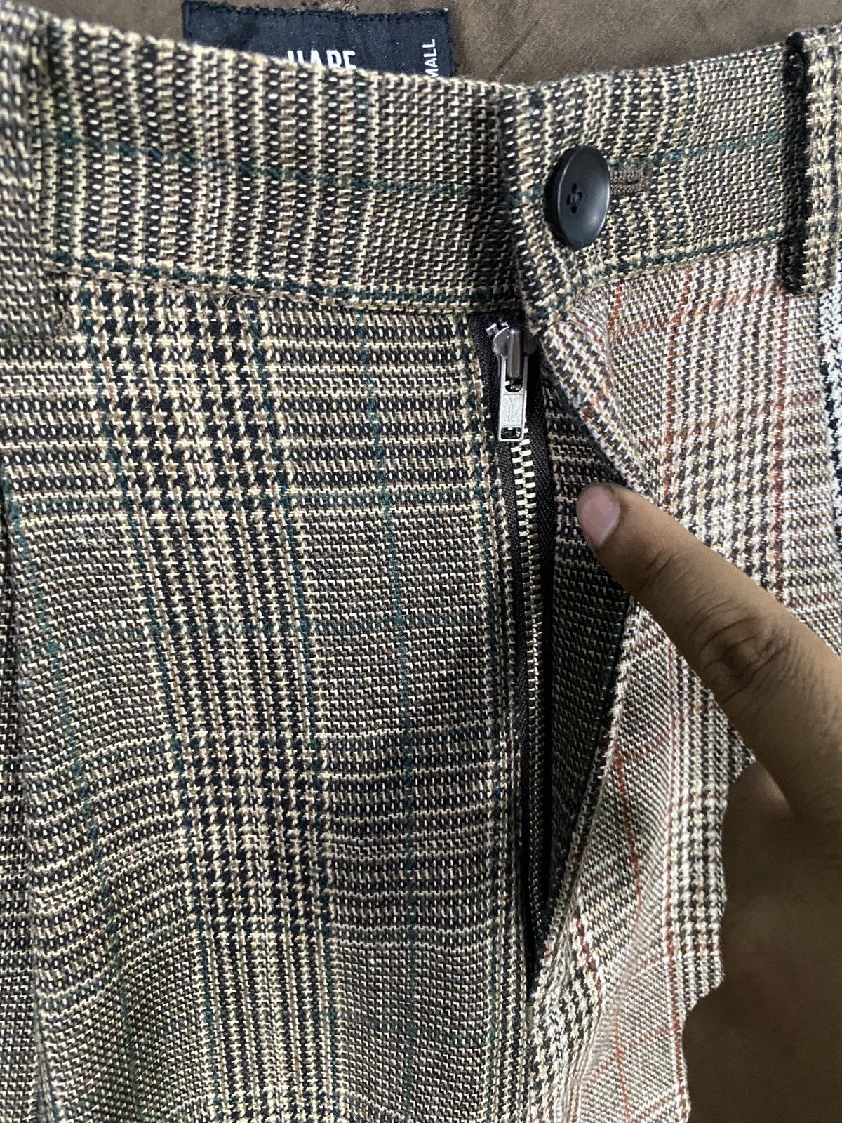 HARE Japanase brand Hare wool patch work style pant nice pattern Size US 30 / EU 46 - 8 Thumbnail