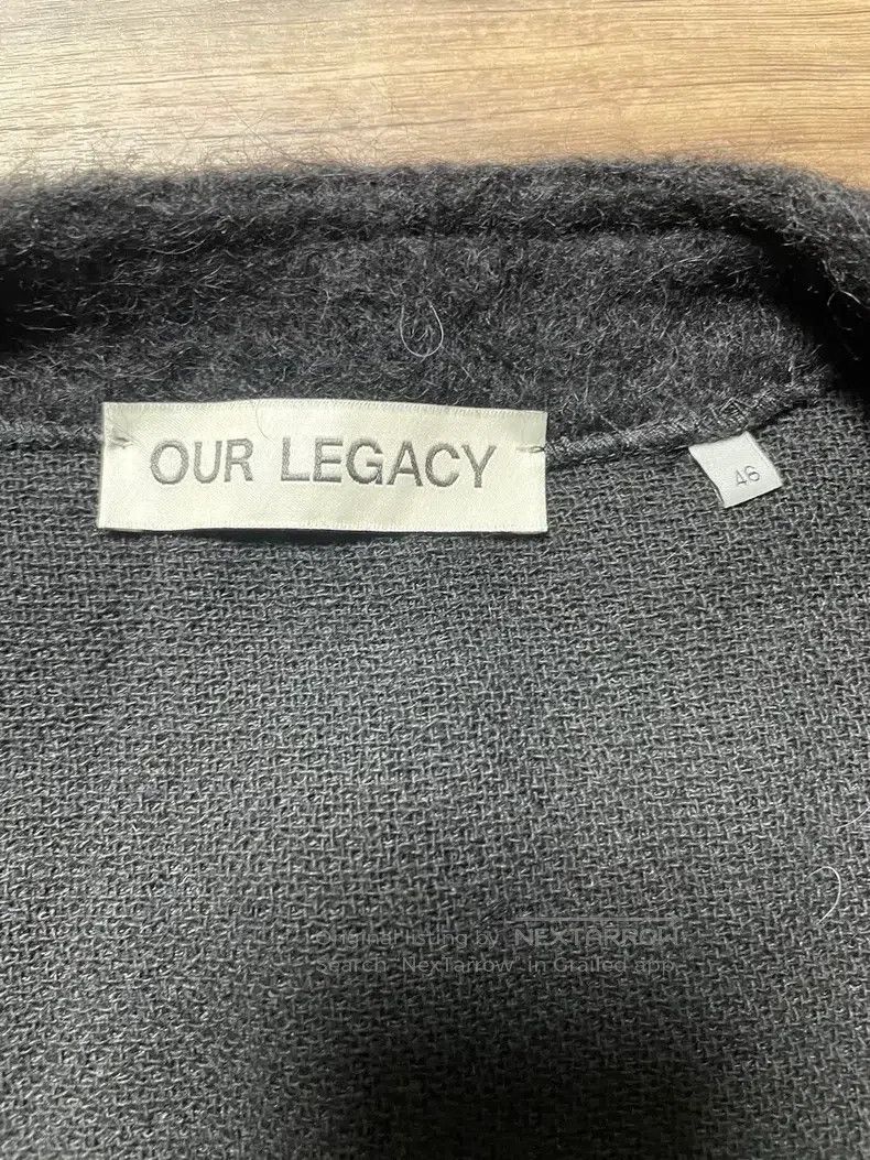 Our Legacy Our Legacy Mohair Cardigan Black Size US S / EU 44-46 / 1 - 1 Thumbnail