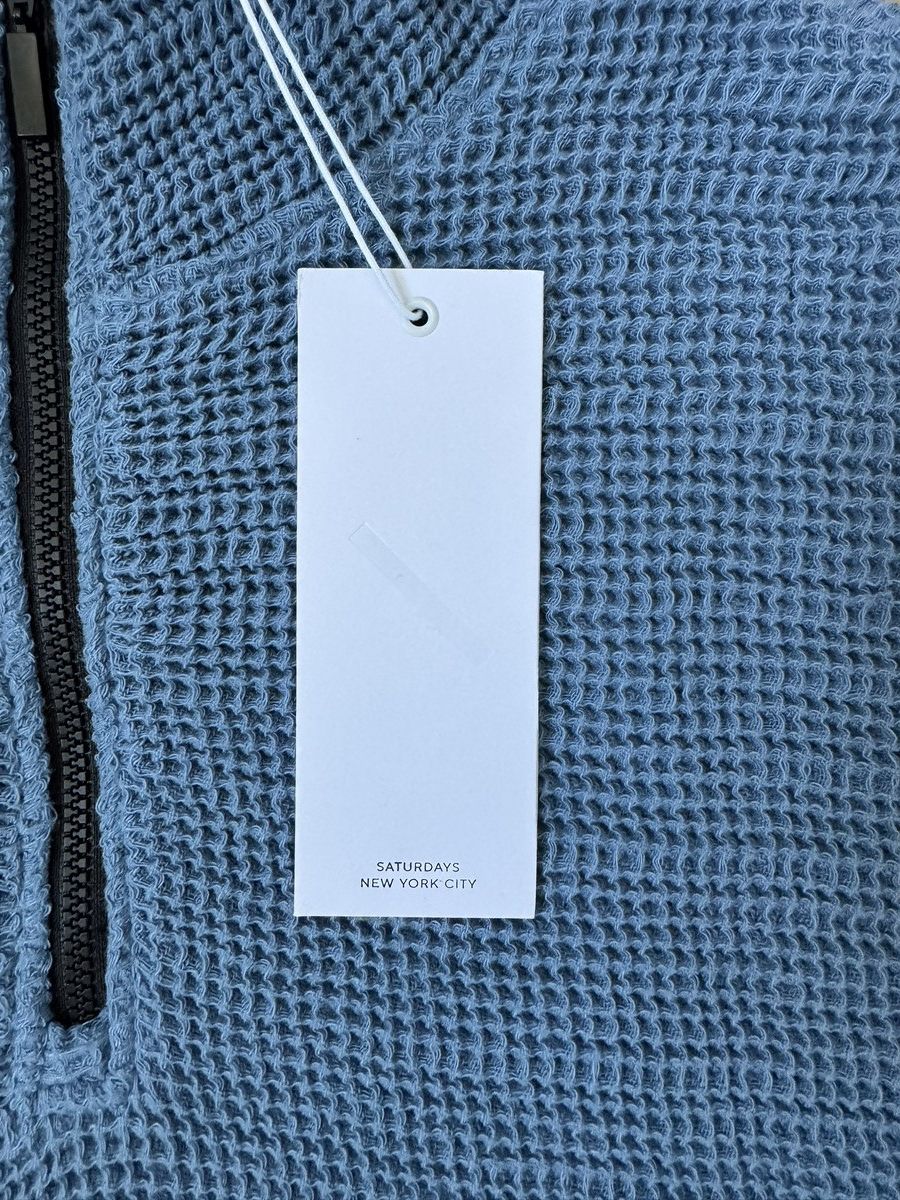 Saturdays NYC Saturdays NYC Waffle Gauze Quarter Zip Size US M / EU 48-50 / 2 - 3 Thumbnail