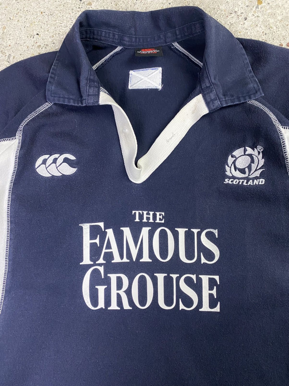Canterbury of New Zealand Canterbury polo T-shirt Tee Navy rugby Size US M / EU 48-50 / 2 - 4 Thumbnail