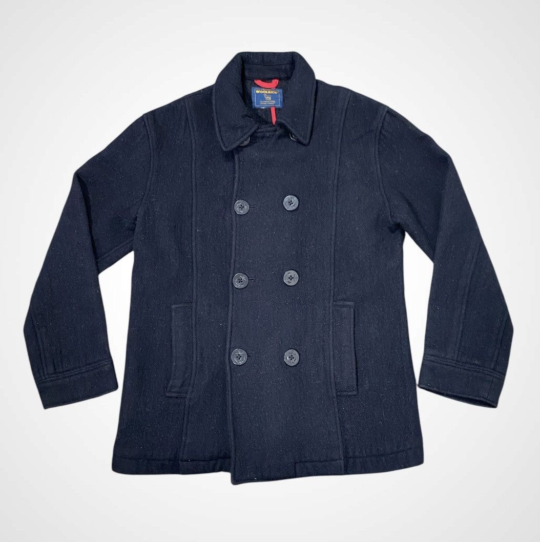 Woolrich Woolen Mills Vintage Woolrich Wool Double Breasted Jacket/Coat Size US M / EU 48-50 / 2 - 3 Thumbnail