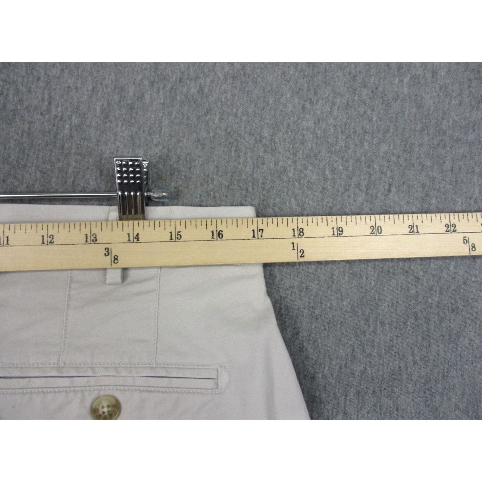Peter Millar Peter Millar Pants Mens 34x26 Beige Chino Straight Leg Pima Stretch ME0B48 Size US 34 / EU 50 - 6 Thumbnail