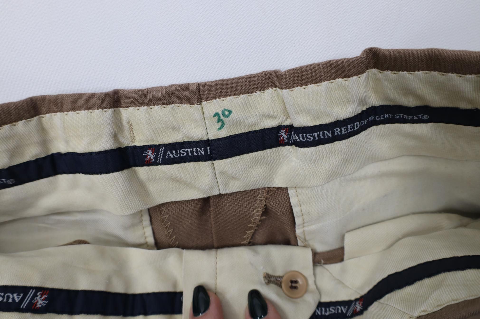 Vintage Vintage 70s Streetwear Knit Wide Leg Chino Pants Brown USA Size US 30 / EU 46 - 7 Thumbnail