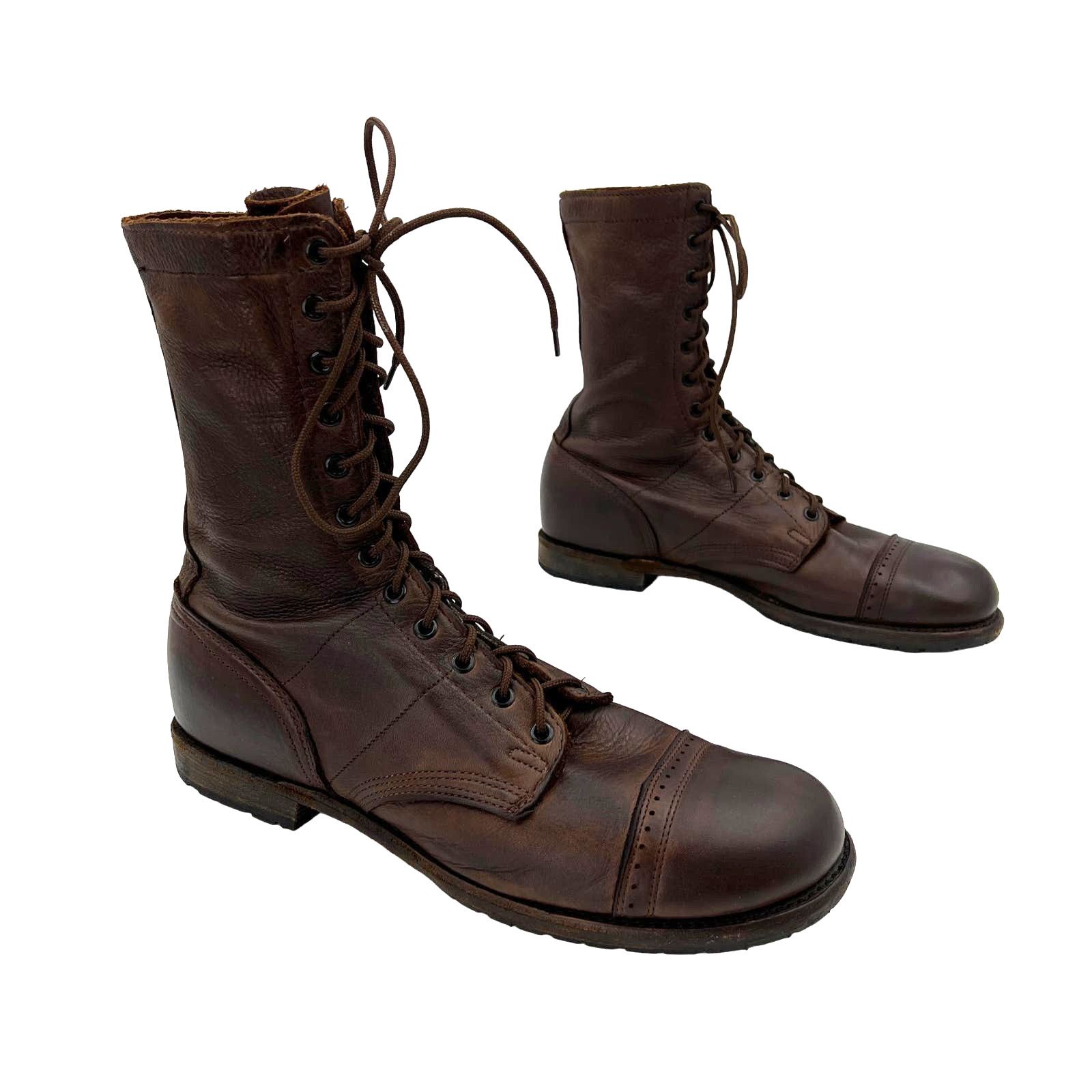 Other Vintage Shoe Company Nathaniel Jump Boots Brown Leather Grailed