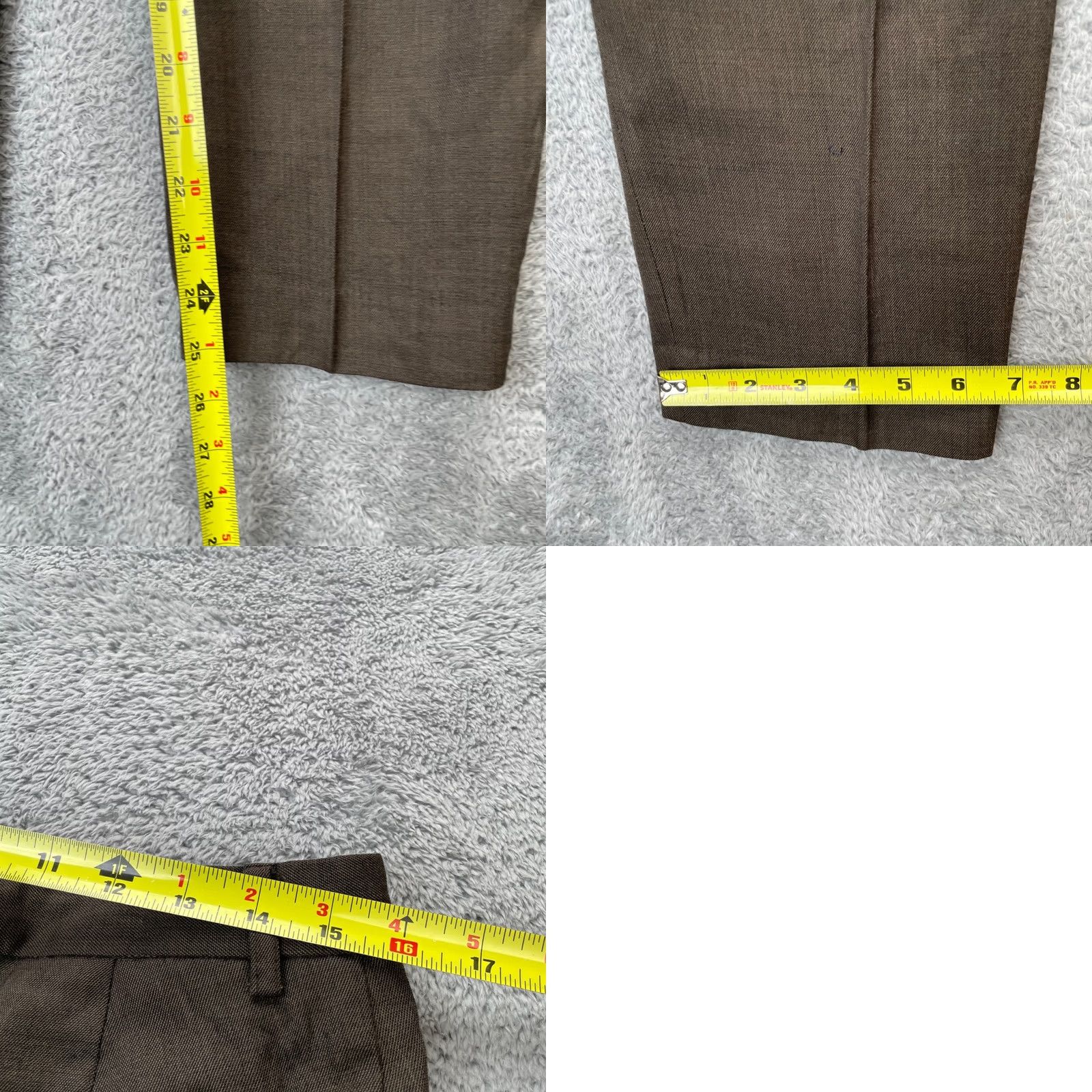 Vintage Jomers Pants Mens 34 Brown Chino Wool Straight Leg Golf Resort Wear Performance Shirt? Size US 34 / EU 50 - 8 Thumbnail
