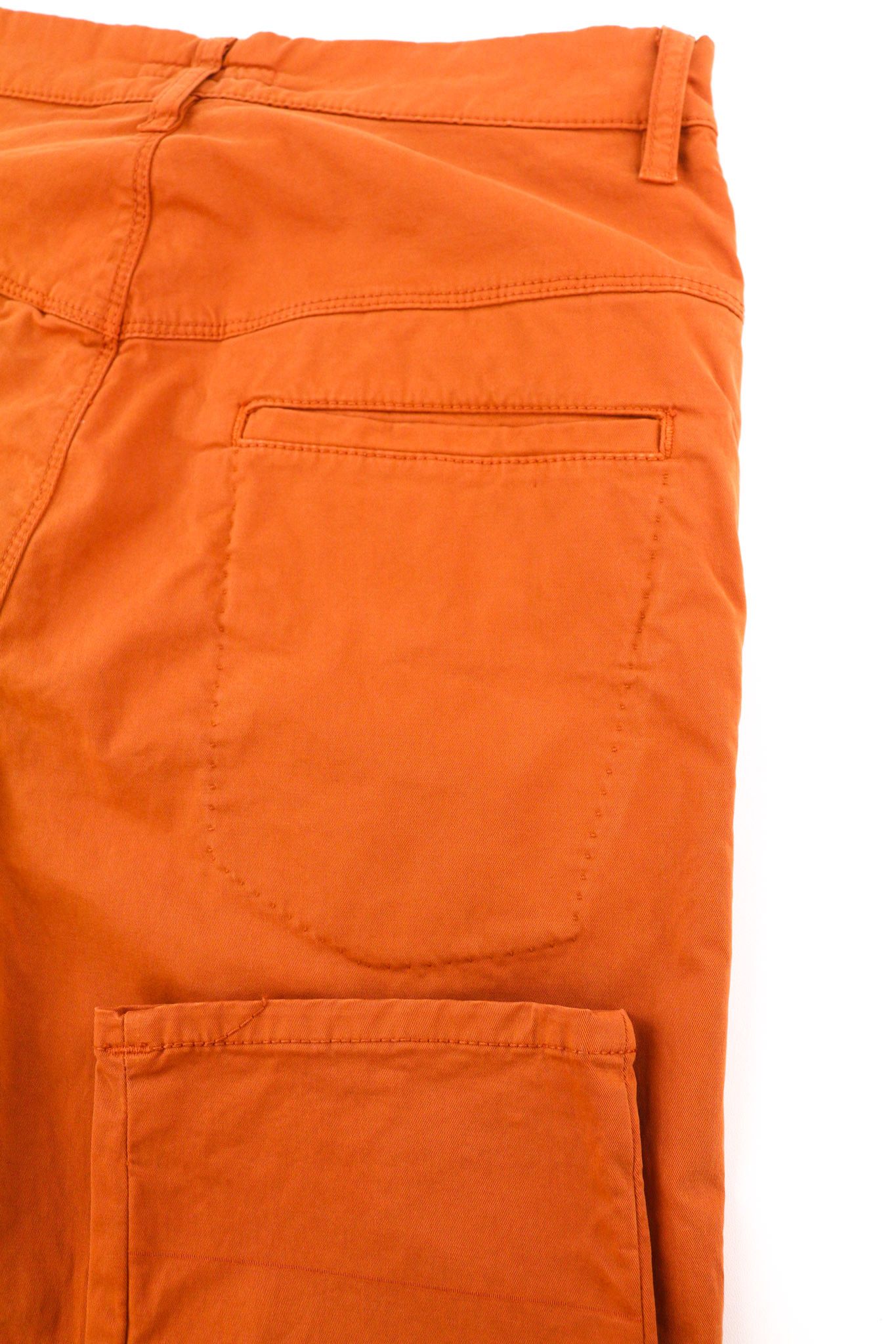 Nudie Jeans KHAKI SLIM W28/L30 Organic Warm Orange Zip Chino 82558 Size US 28 / EU 44 - 5 Thumbnail