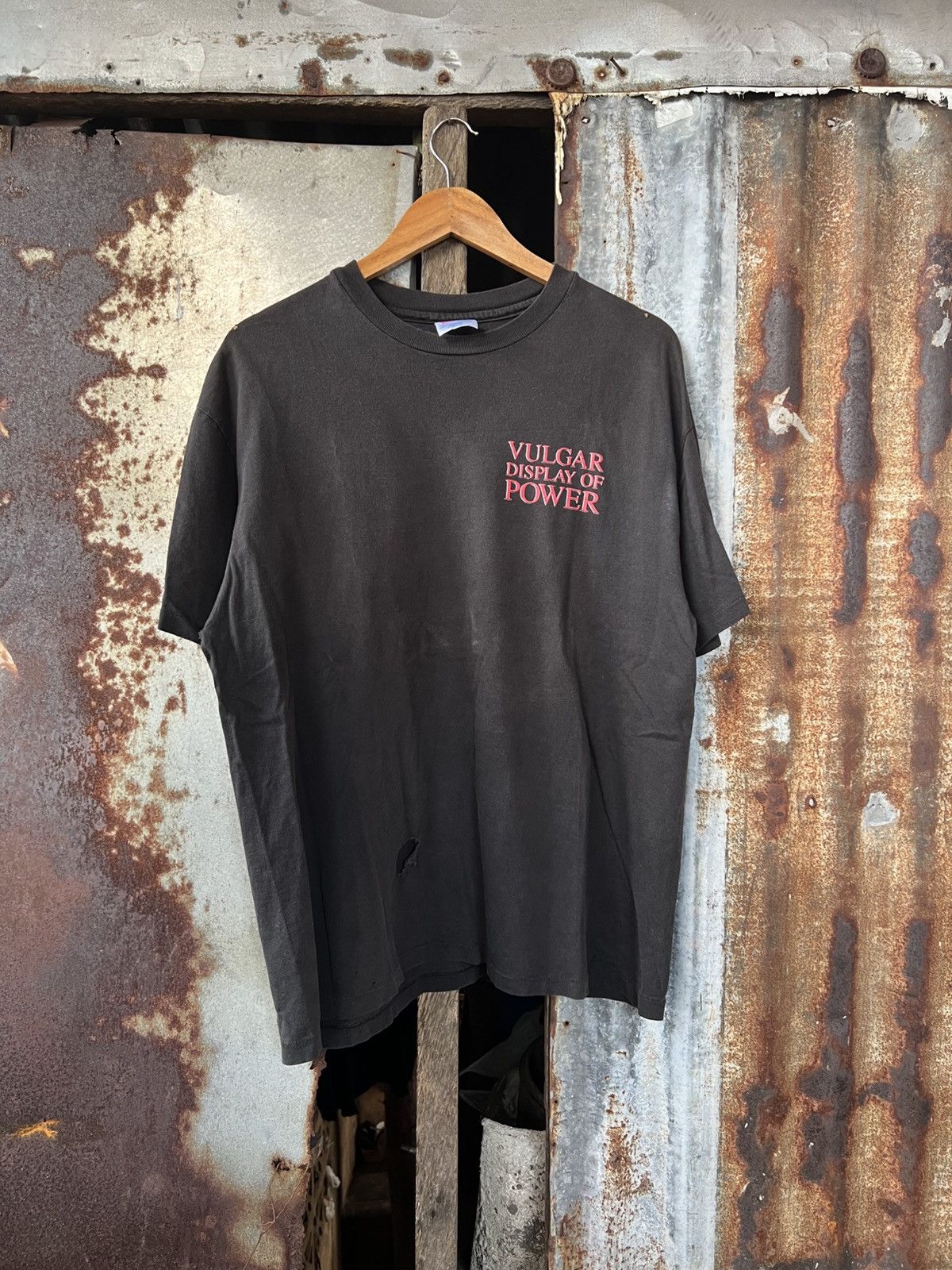 Vintage Vintage Pantera Vulgar Display Of Power Size US L / EU 52-54 / 3 - 1 Thumbnail