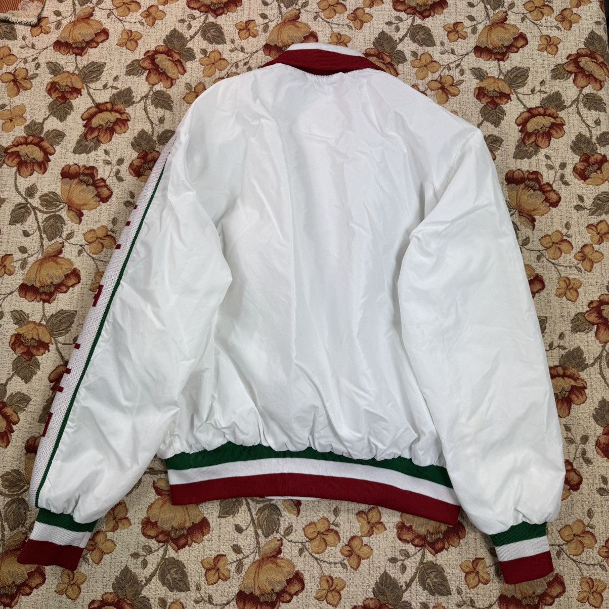 Vintage King Louie Golf Club Pro Fit Nylon White Bomber Jacket 80s Size US L / EU 52-54 / 3 - 11 Thumbnail