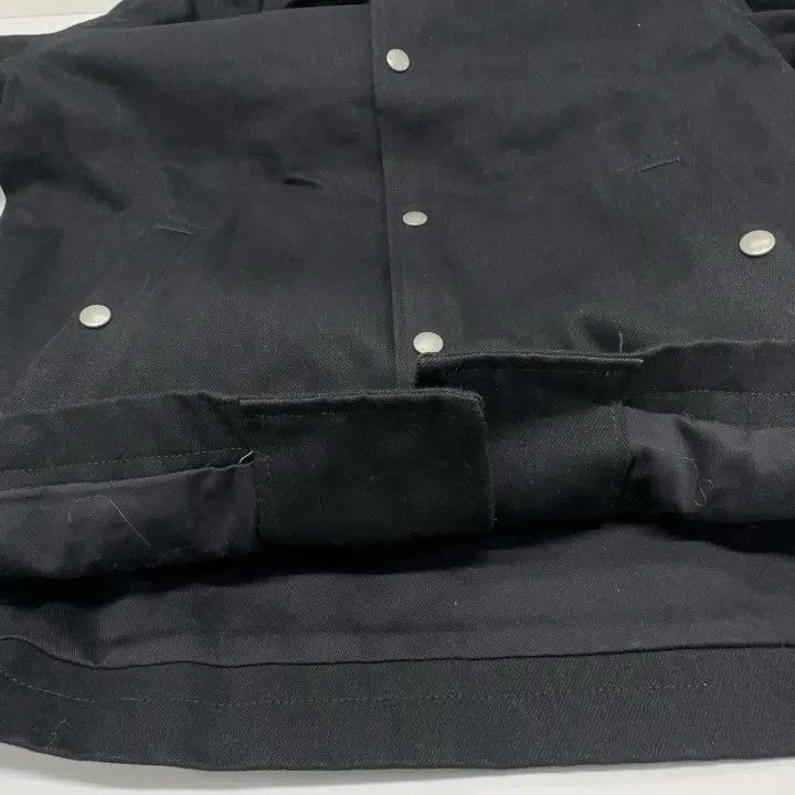 Rick Owens Drkshdw Rick Owens DRKSHDW SS22 Black Snap-Button Jacket Men's Size US M / EU 48-50 / 2 - 7 Thumbnail