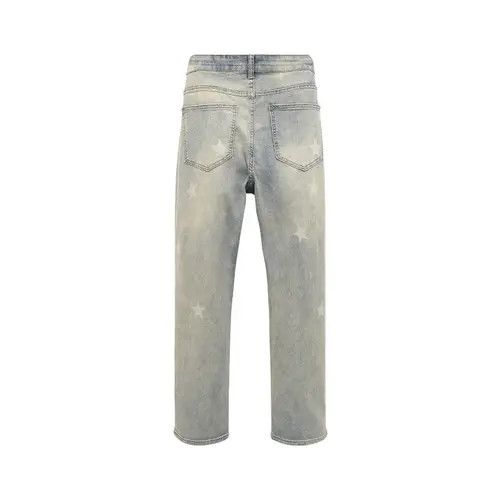 VIBE Vintage Washed Lumberjack Street Hip Hop Y2K Jeans Size US 30 / EU 46 - 2 Thumbnail