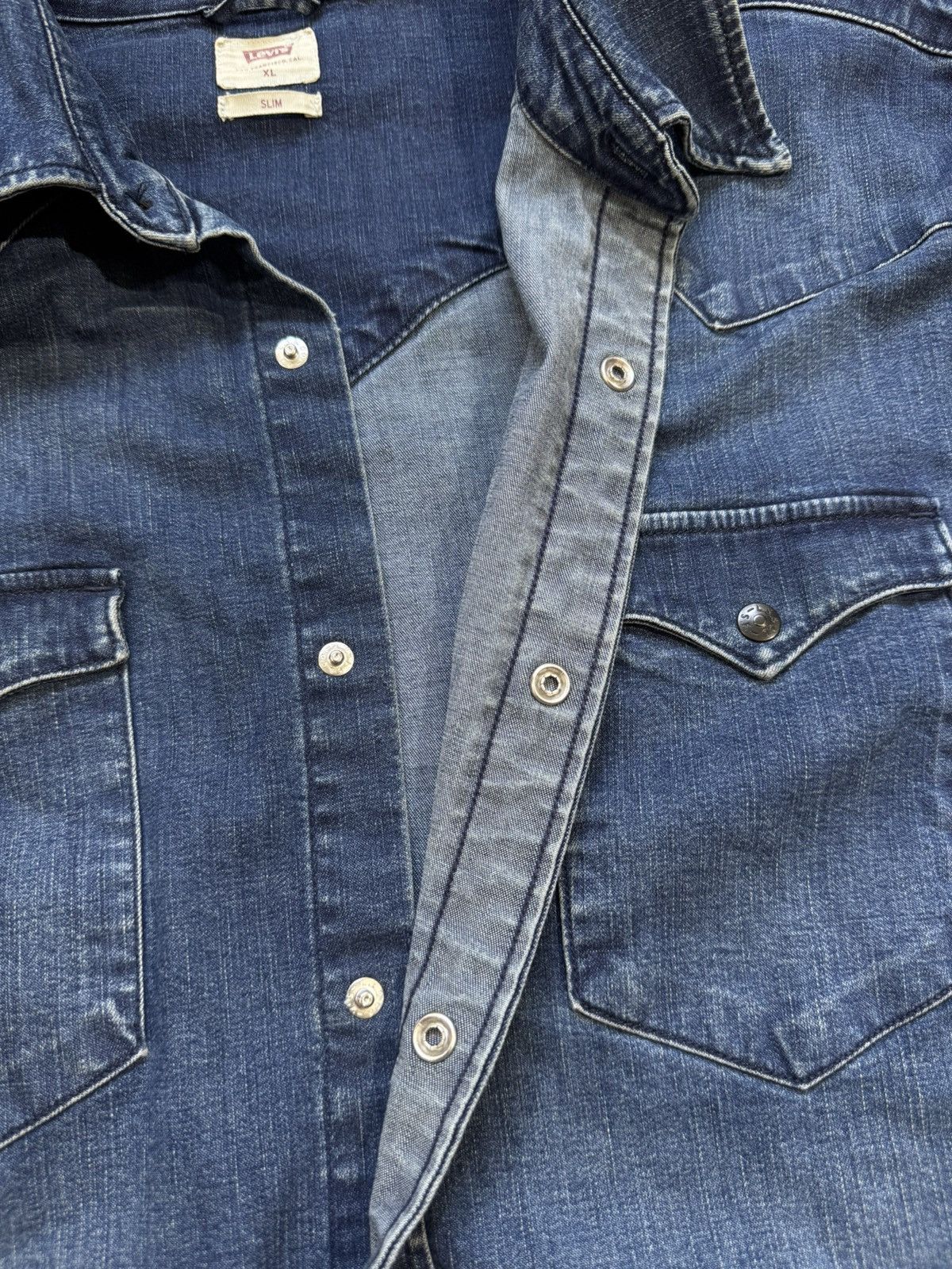 Levi's Vintage Levis Jeans Shirt Size US XL / EU 56 / 4 - 6 Thumbnail