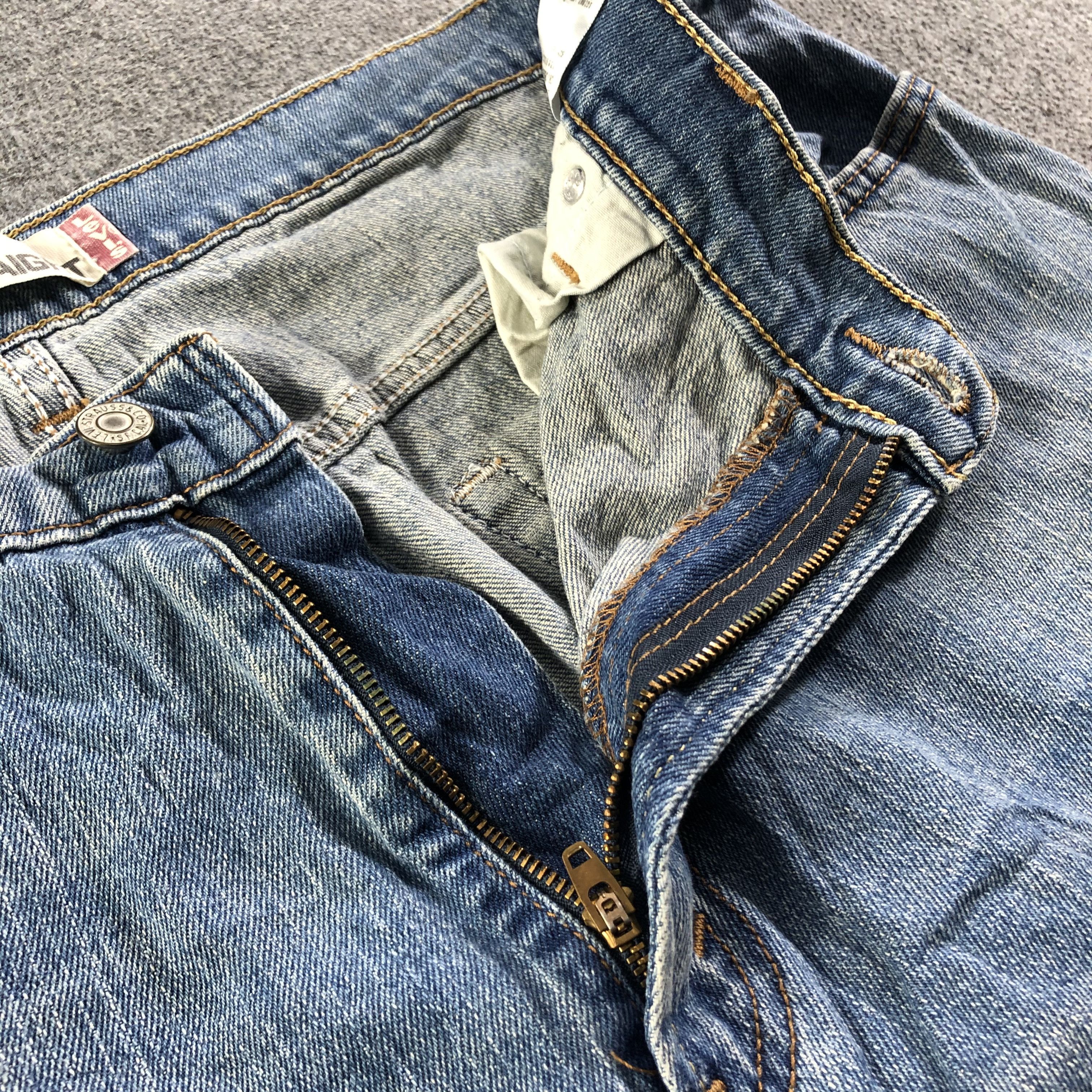 Levi's Vintage Blue Wash Levis 559 Jeans-J3219 Size US 36 / EU 52 - 7 Thumbnail