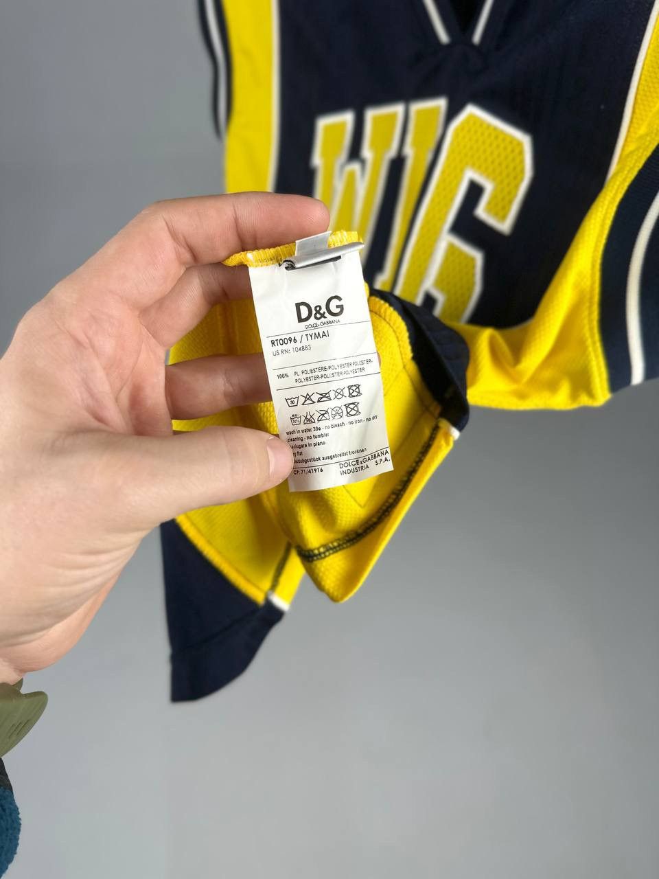 Dolce & Gabbana × Vintage Dolce & Gabbana Sport Wing Basketball Vintage Size US L / EU 52-54 / 3 - 6 Thumbnail