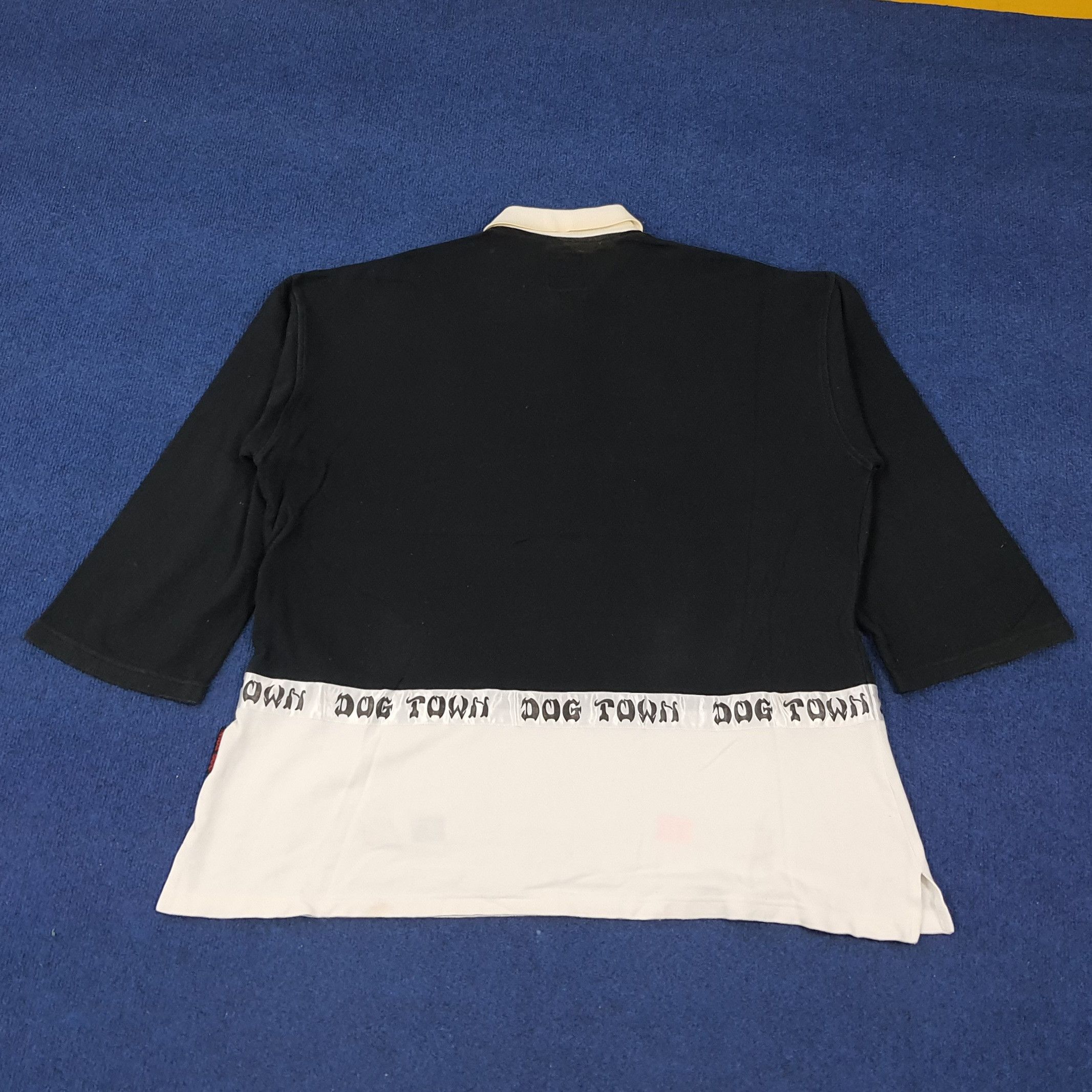 Vintage Vintage Dog Town Long Sleeve Polo Shirt Size US XXL / EU 58 / 5 - 4 Thumbnail