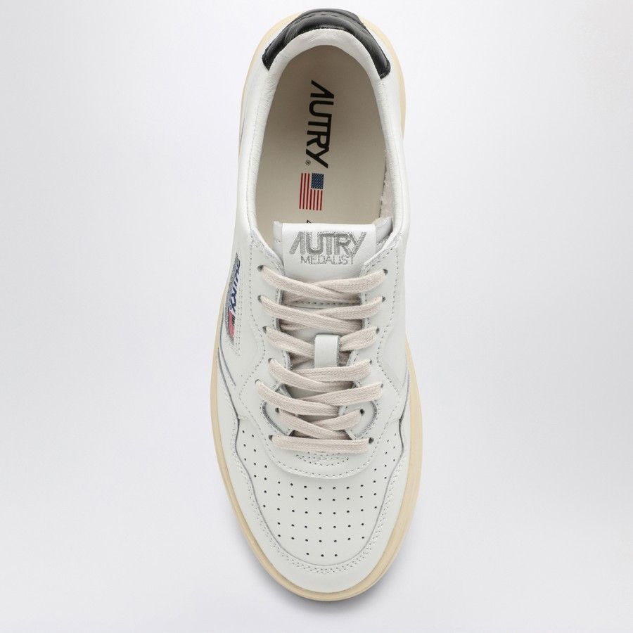 AUTRY o1d2blof0725 Low-Top Sneakers in White/Black Size US 8 / EU 41 - 3 Thumbnail