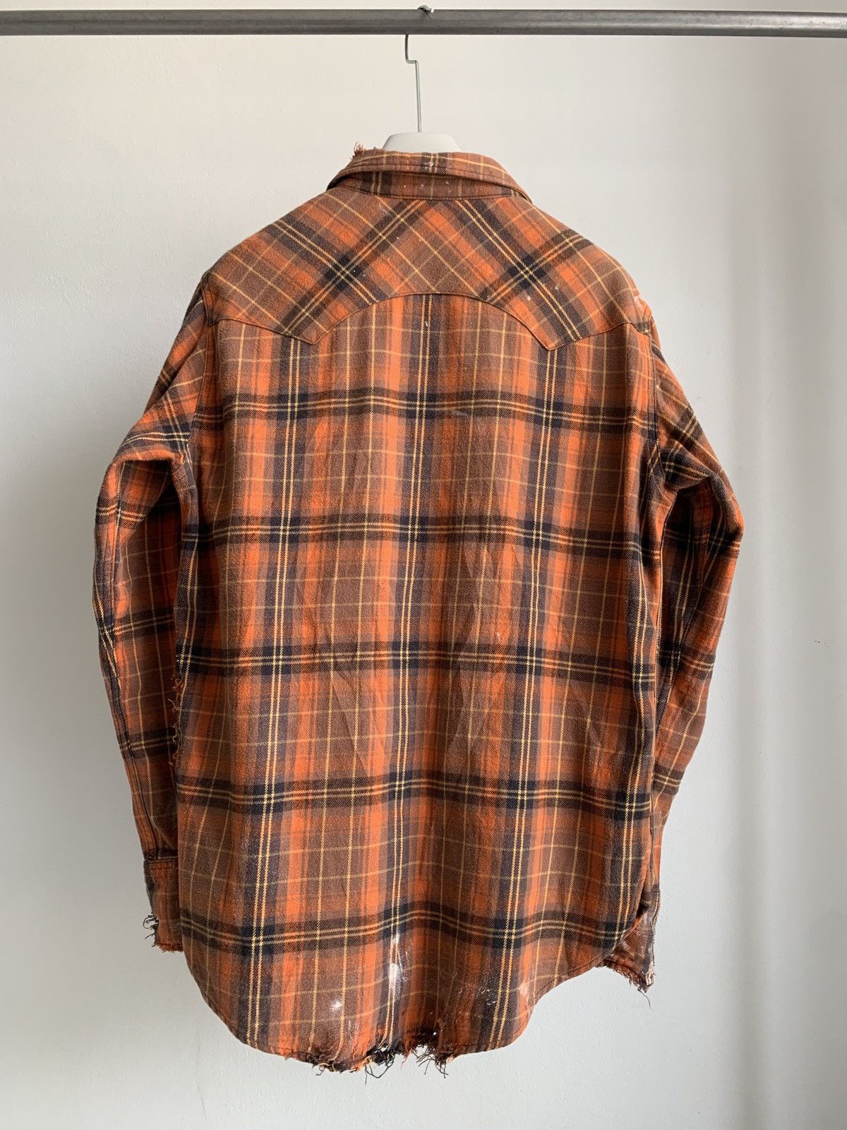 Vintage Sun Faded Vintage Flannel Shirt Distressed Grunge Size US M / EU 48-50 / 2 - 9 Thumbnail