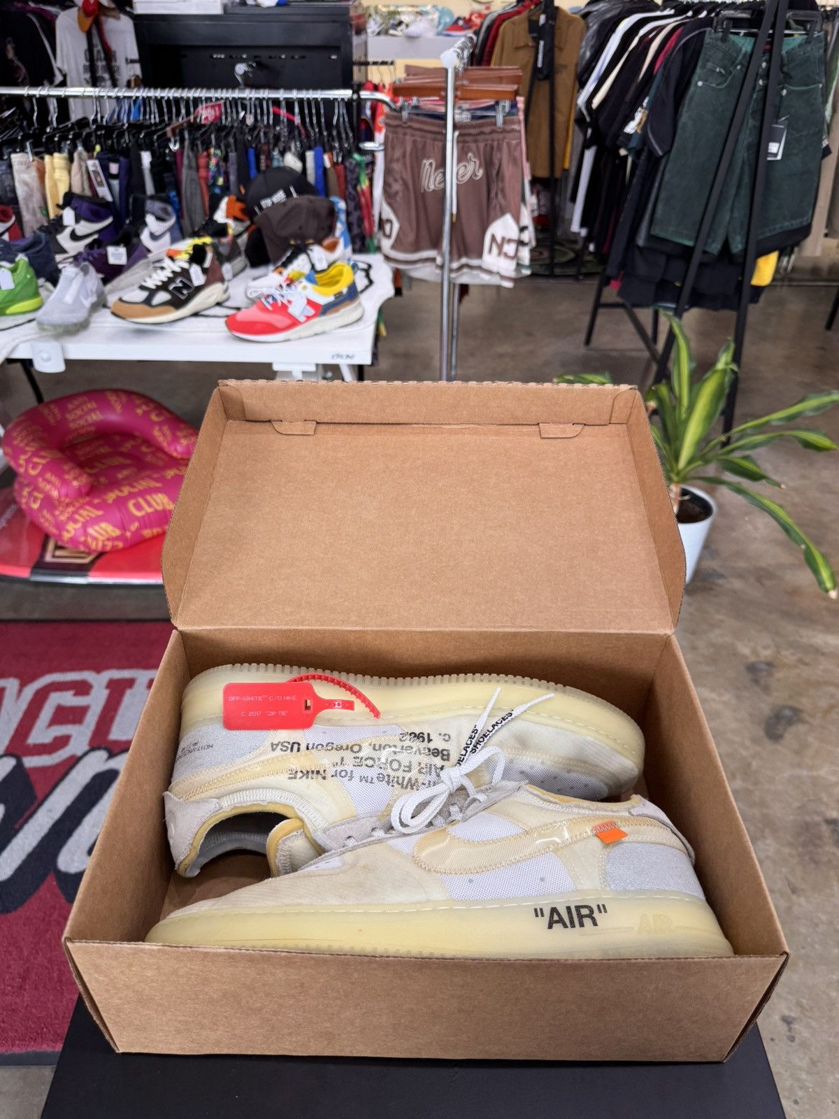 Nike × Off-White Off White Nike Air Force 1 Low Sz. 13 (2017) Size US 13 / EU 46 - 10 Thumbnail
