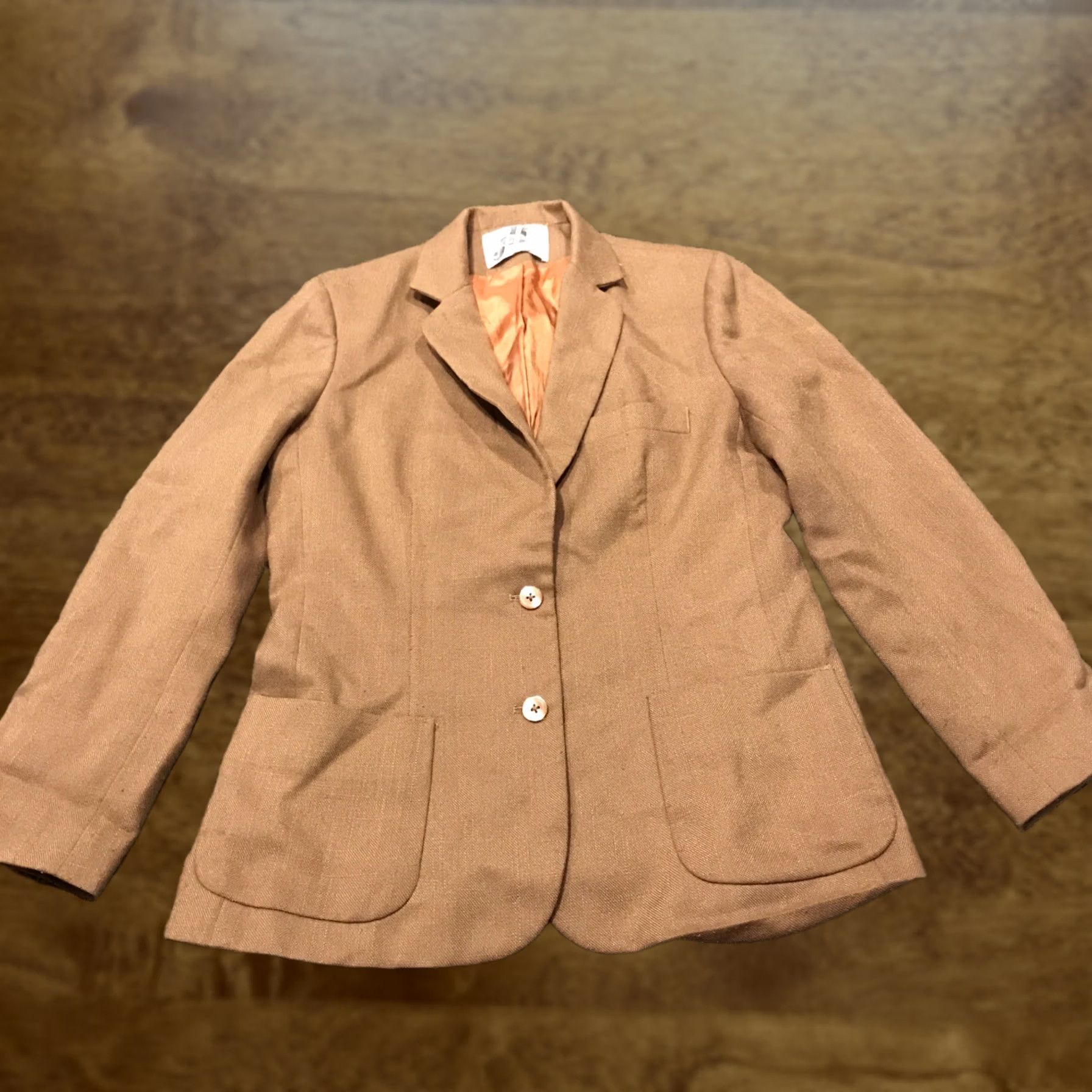 Vintage VTG JH Collectibles Sz 10/11 Brown Long Sleeve Womens Suit Blazer A14 Size L / US 10 / IT 46 - 1 Thumbnail