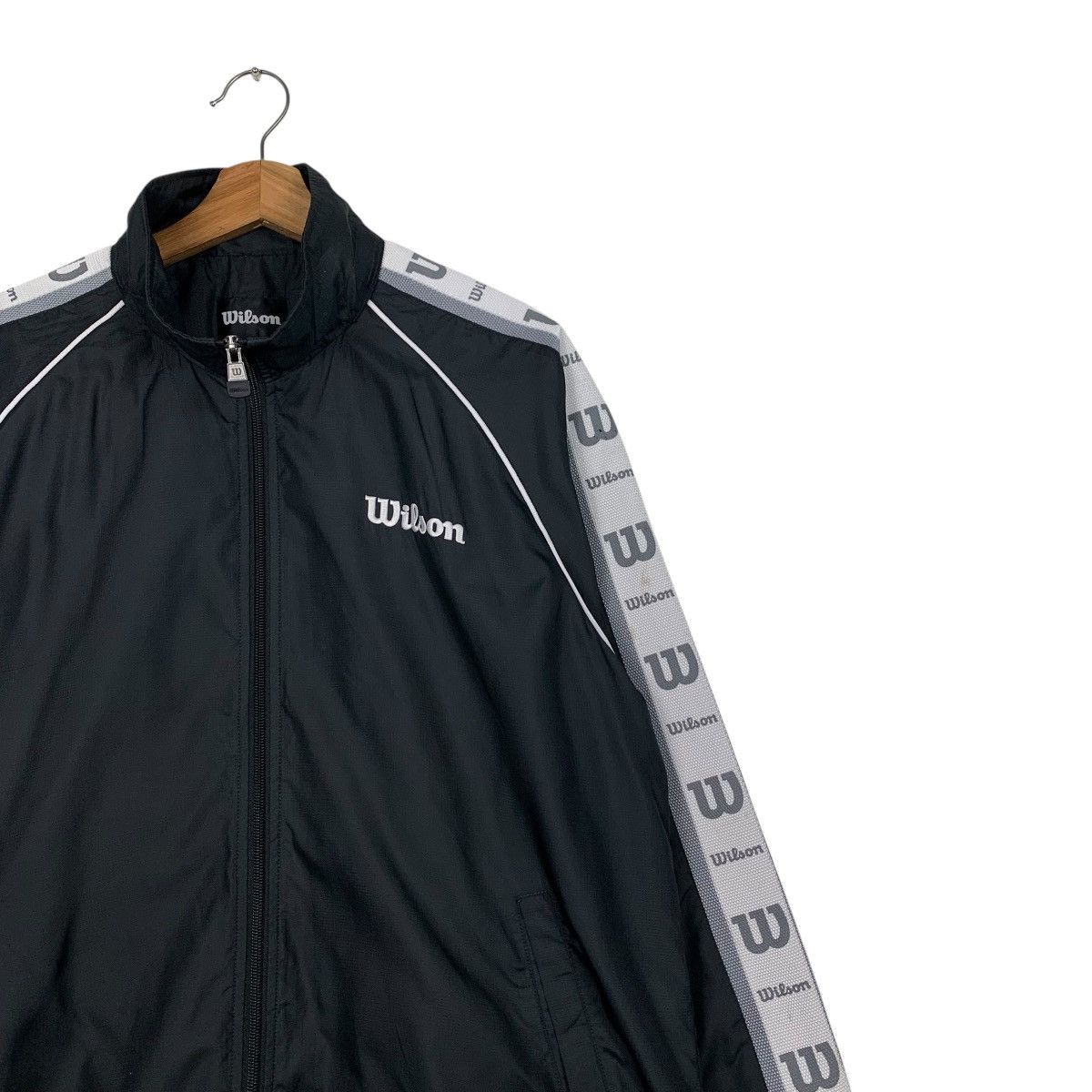 Wilson WILSON Embroidery Logo & Side Tape Logo Jacket #2359-C106 Size US L / EU 52-54 / 3 - 5 Thumbnail