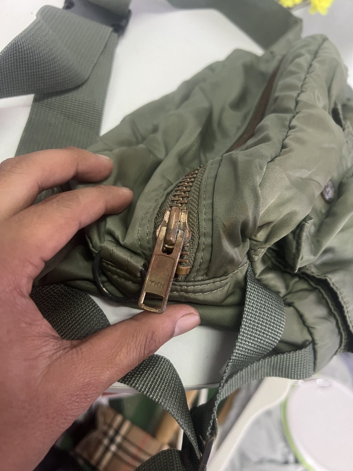 Porter Vintage Porter Tanker Green Waist Bag Size ONE SIZE - 6 Thumbnail