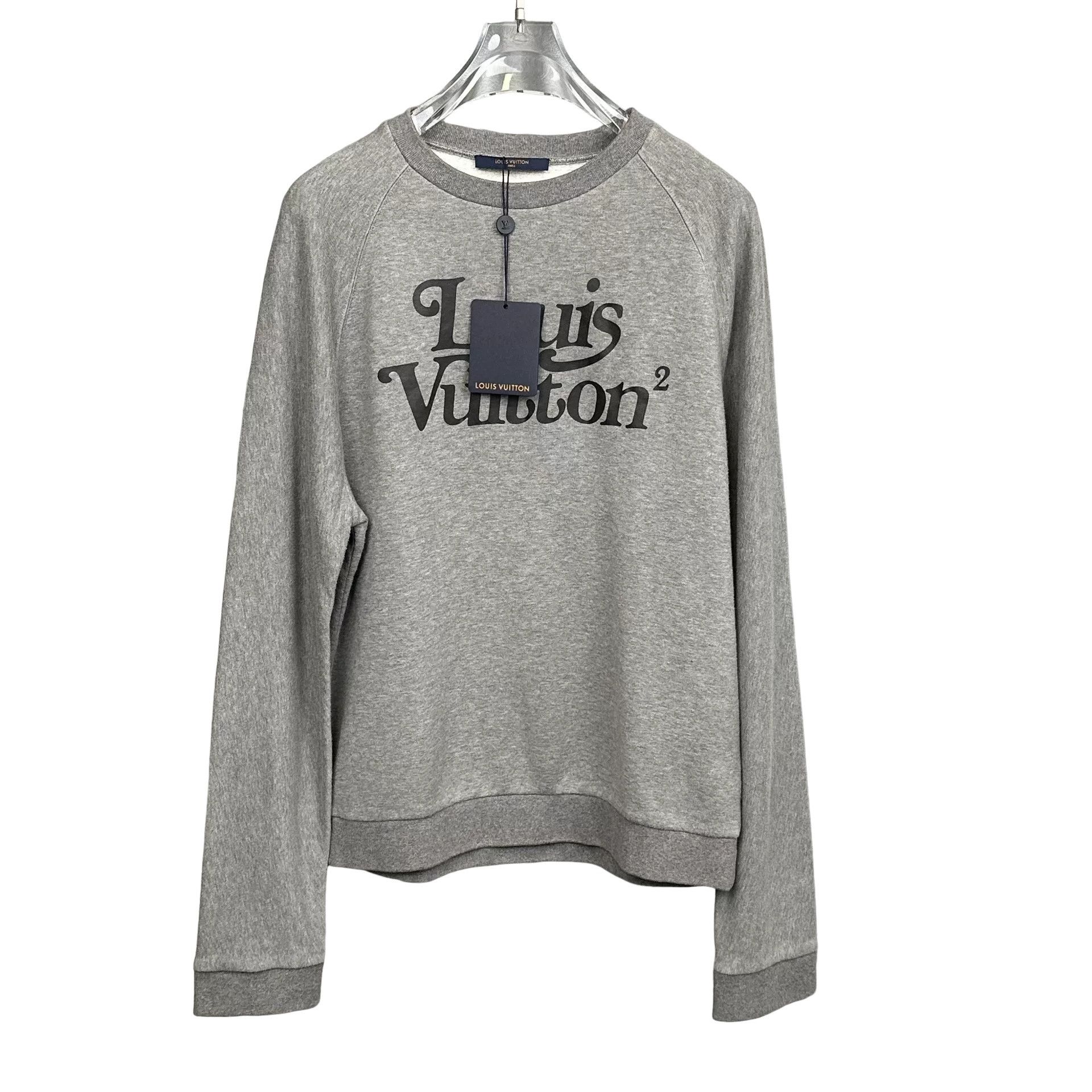 Louis Vuitton Louis Vuitton LV2 Logo Print Sweatshirt Size M Size US M / EU 48-50 / 2 - 1 Thumbnail
