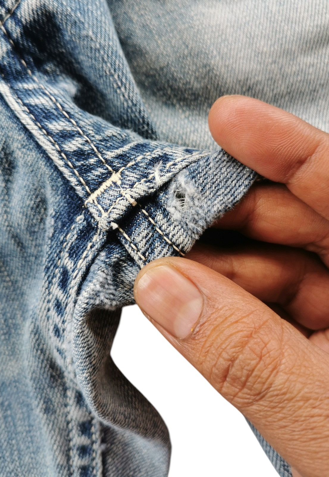 Johnbull Johnbull Suspenders Denim Selvedge Pants Work Button Size 30" / US 8 / IT 44 - 15 Thumbnail