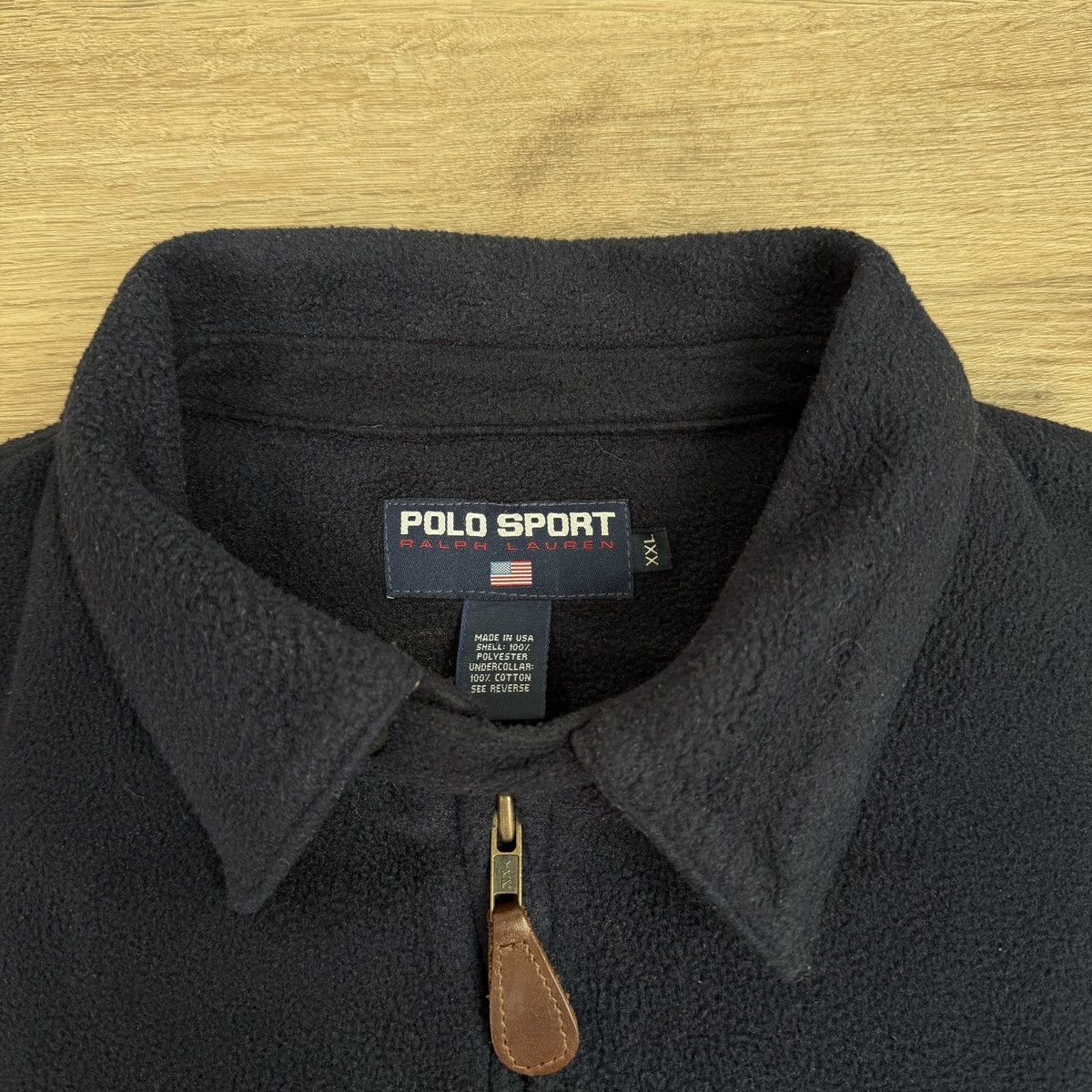 Polo Ralph Lauren Vintage Polo Sport Ralph Lauren Full Zip Size US XXL / EU 58 / 5 - 3 Thumbnail