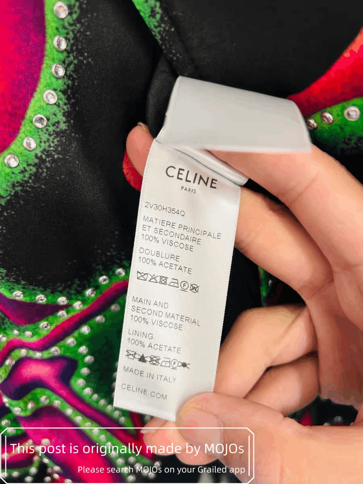 Celine Sz 52 Celine Love You Jacket mojos4321 Size US L / EU 52-54 / 3 - 7 Thumbnail