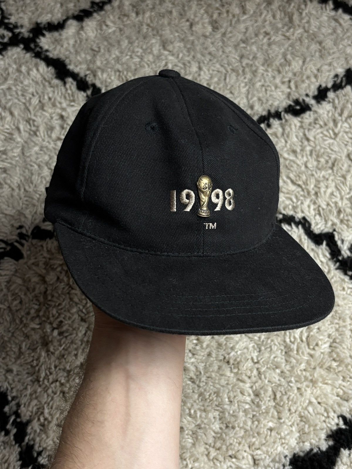 Adidas Vintage Adidas 1998 World Cup Football Archival Rare Hat Cap Size ONE SIZE - 1 Thumbnail