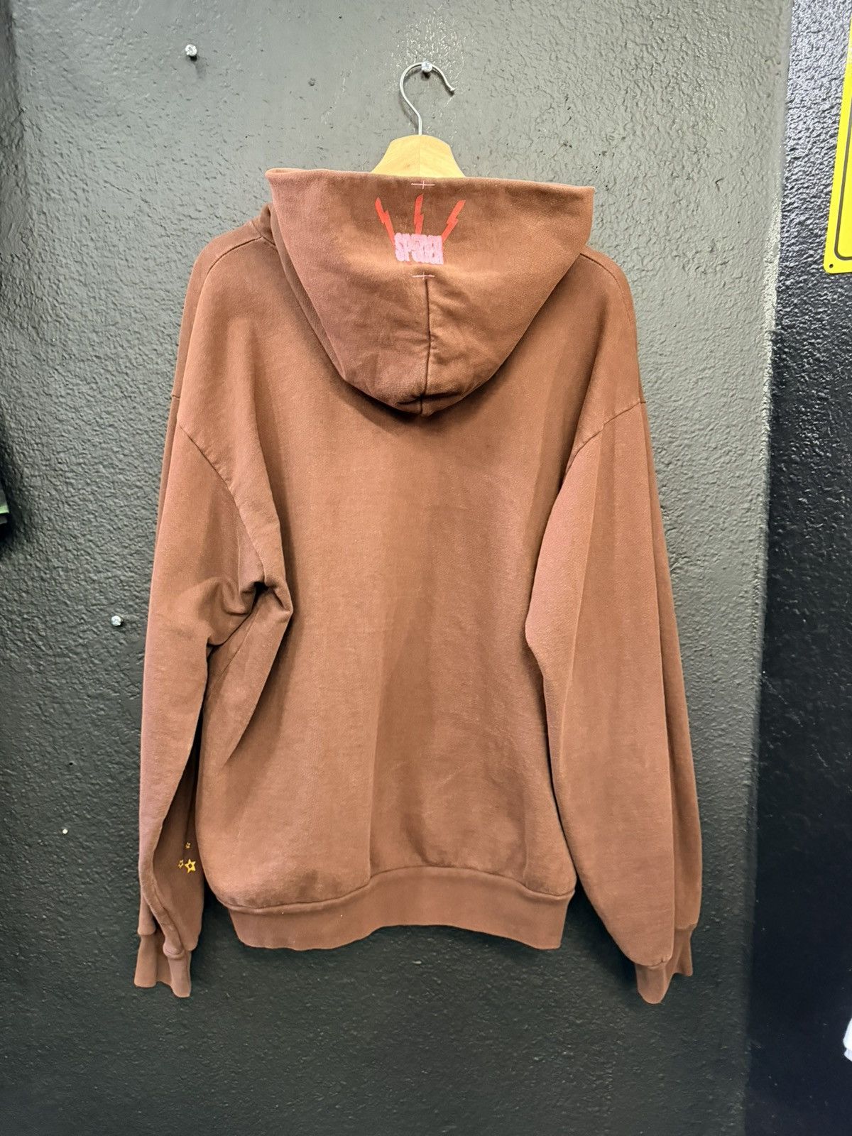 Sp5der Spider 555 Web Hoodie pink and brown Size US L / EU 52-54 / 3 - 2 Thumbnail