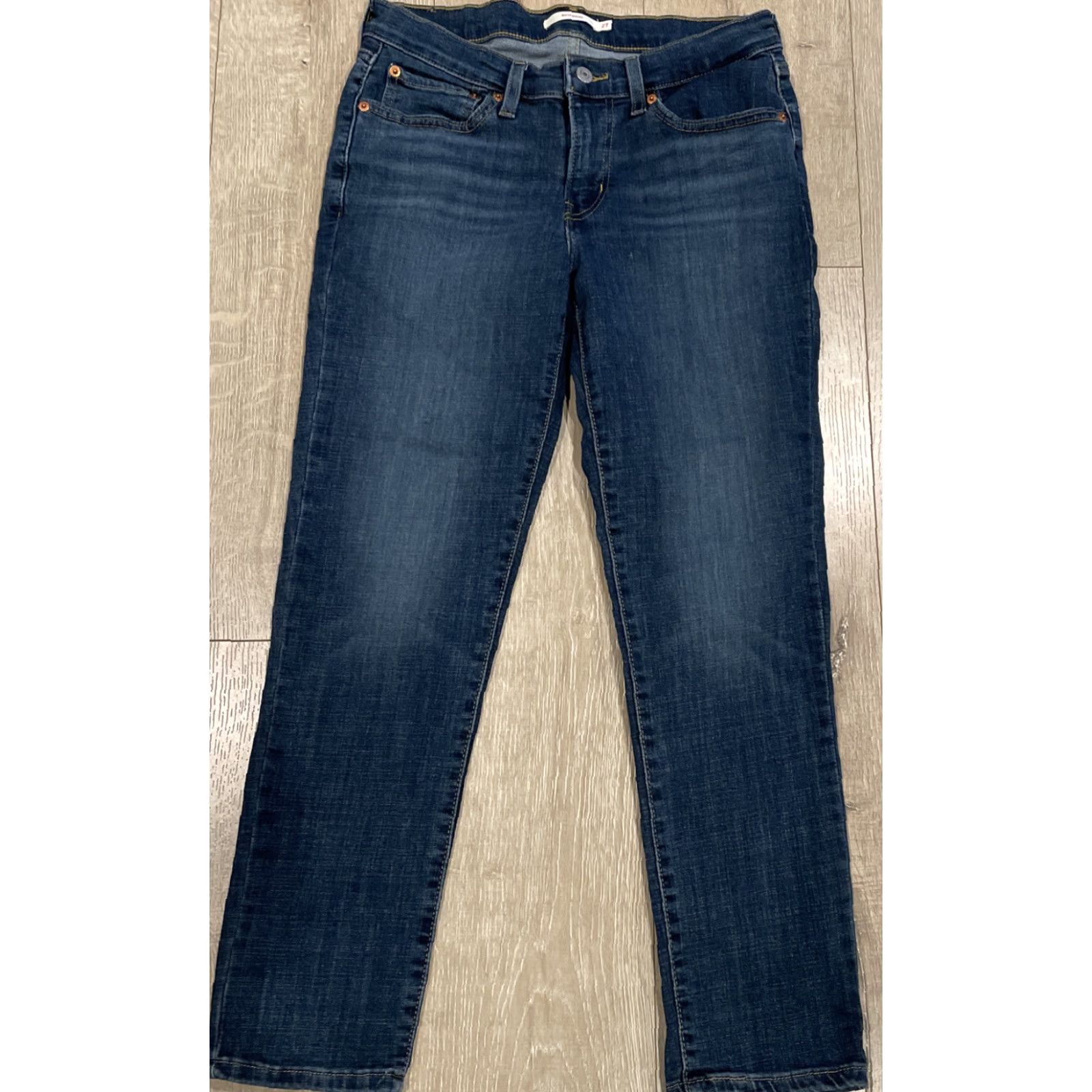 Levi's Levi's Jeans Women's Size 27 Dark Denim Stretch W 30 L 27 Size 27" / US 4 / IT 40 - 3 Thumbnail