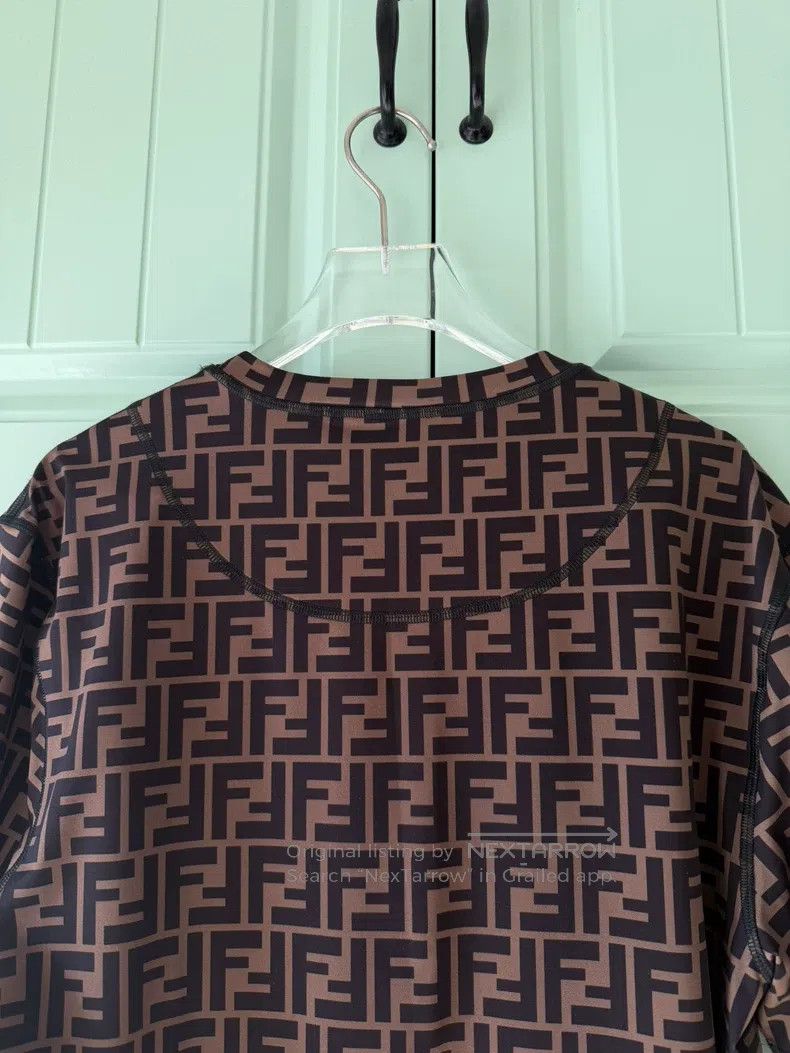Fendi Fendi Classic Logo Printed Short-sleeve T-shirt - 96% Cott Size US S / EU 44-46 / 1 - 6 Thumbnail